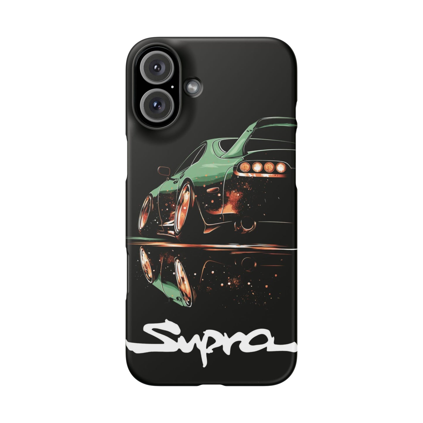 A80 MK4 Green Supra Art Snap Case and Protective Phone Cover For iPhone and Samsung