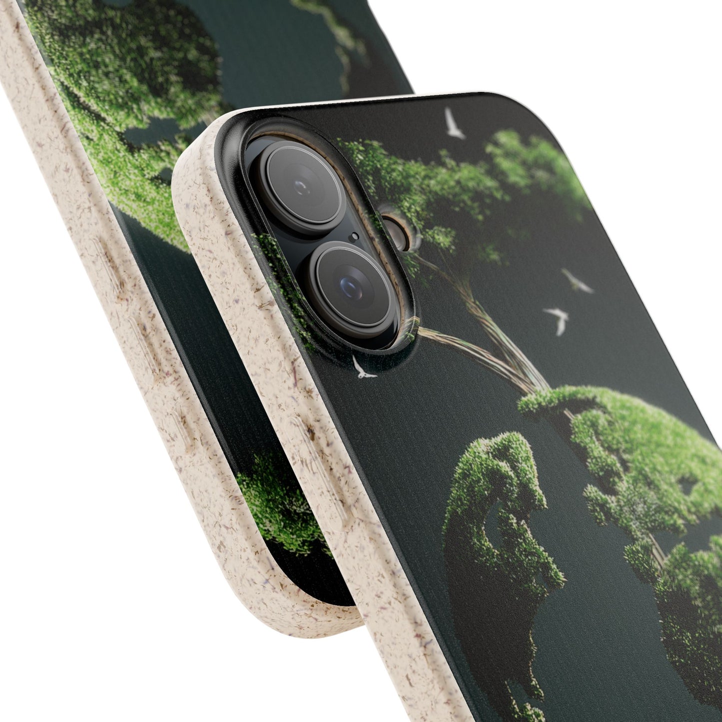 Eco-Friendly Phone Case with Nature Design, Sustainable iPhone Cover, Biodegradable Cellphone Accessories, Green Earth Gift, Earth Day [...]