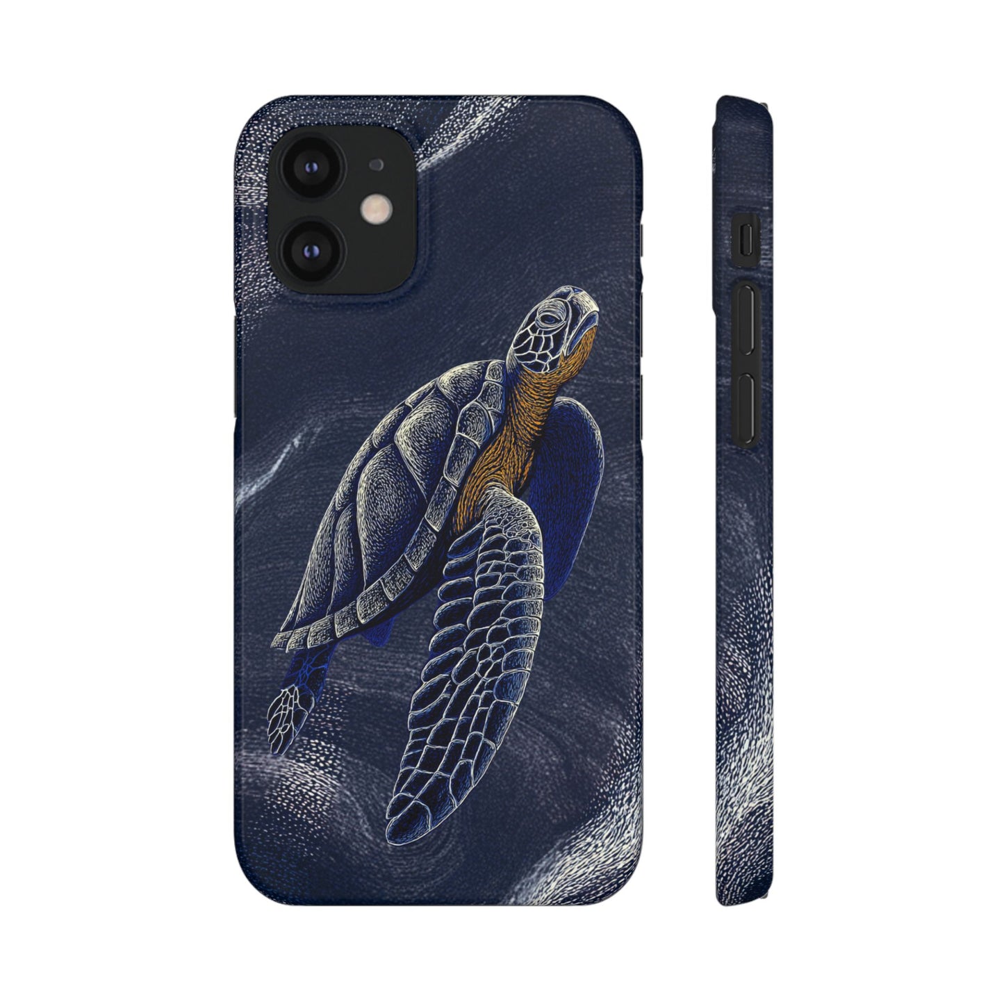 Marine Turtle Snap Case for Nature Lovers Phone Covers For Iphones and Samsungs Customization