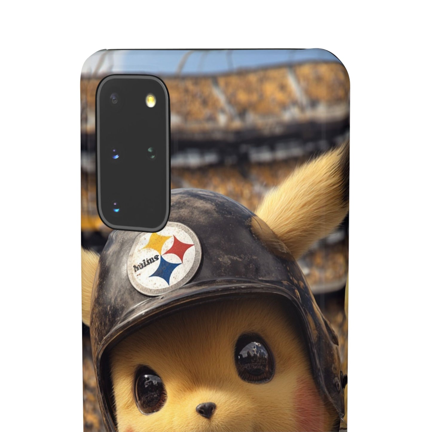 Fun Character Sports Snap Case, Phone Case, Fun Tech Accessory, Cute Gift for Gamers, Football Lovers, Kids.