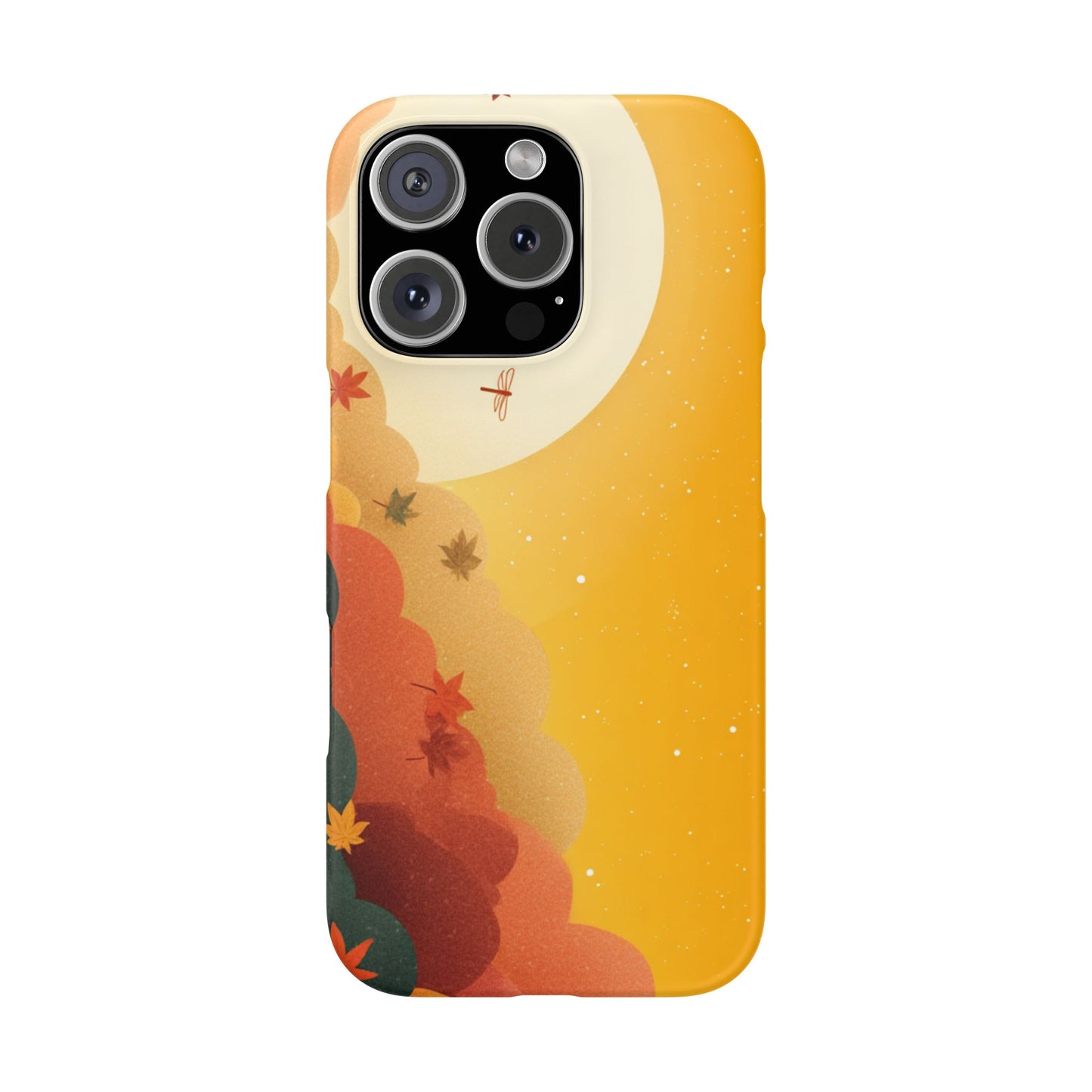 Autumn Sunset Snap Case, Fall Phone Cover, Nature-Themed Accessory, Gift for Her, Seasonal Aesthetic