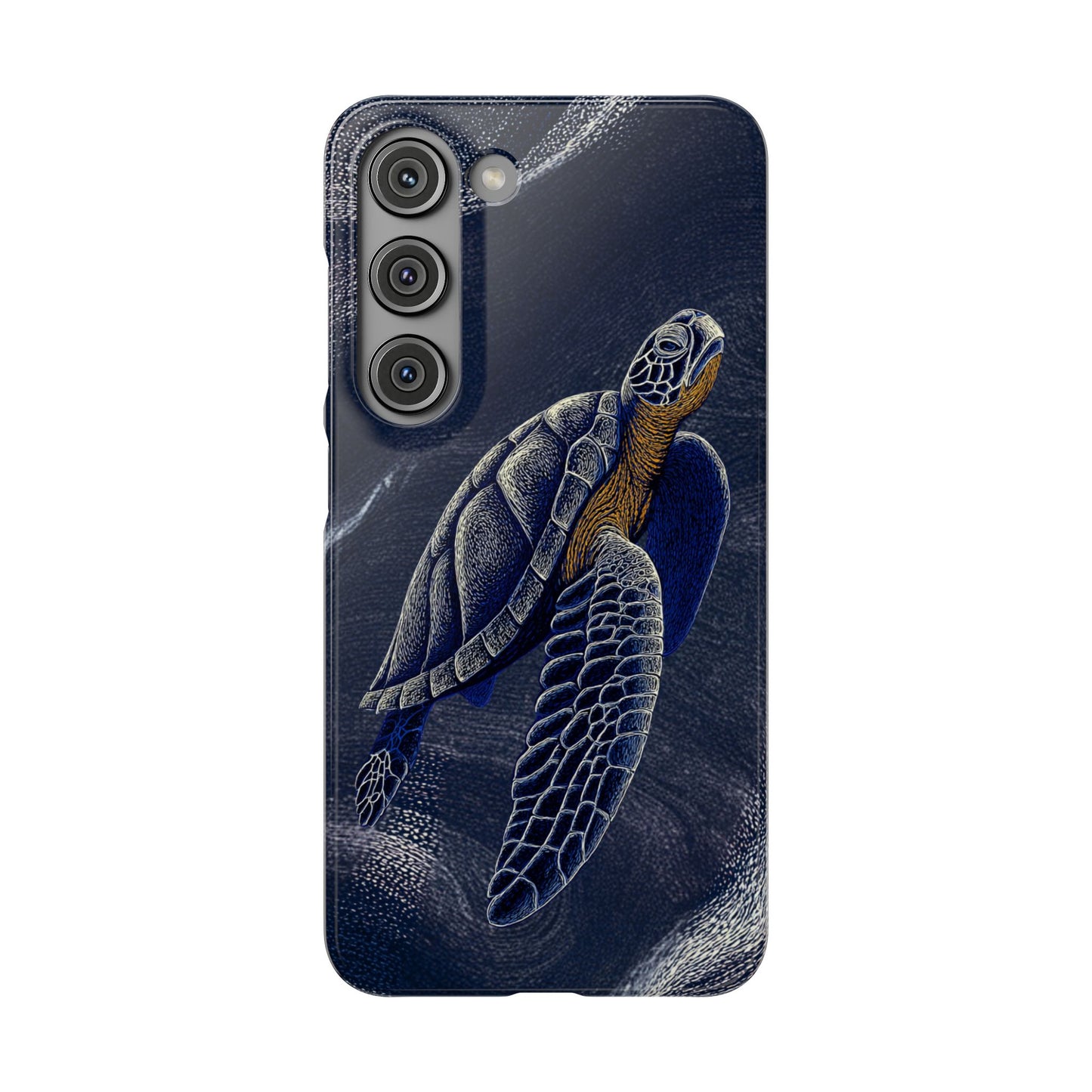 Marine Turtle Snap Case for Nature Lovers Phone Covers For Iphones and Samsungs Customization