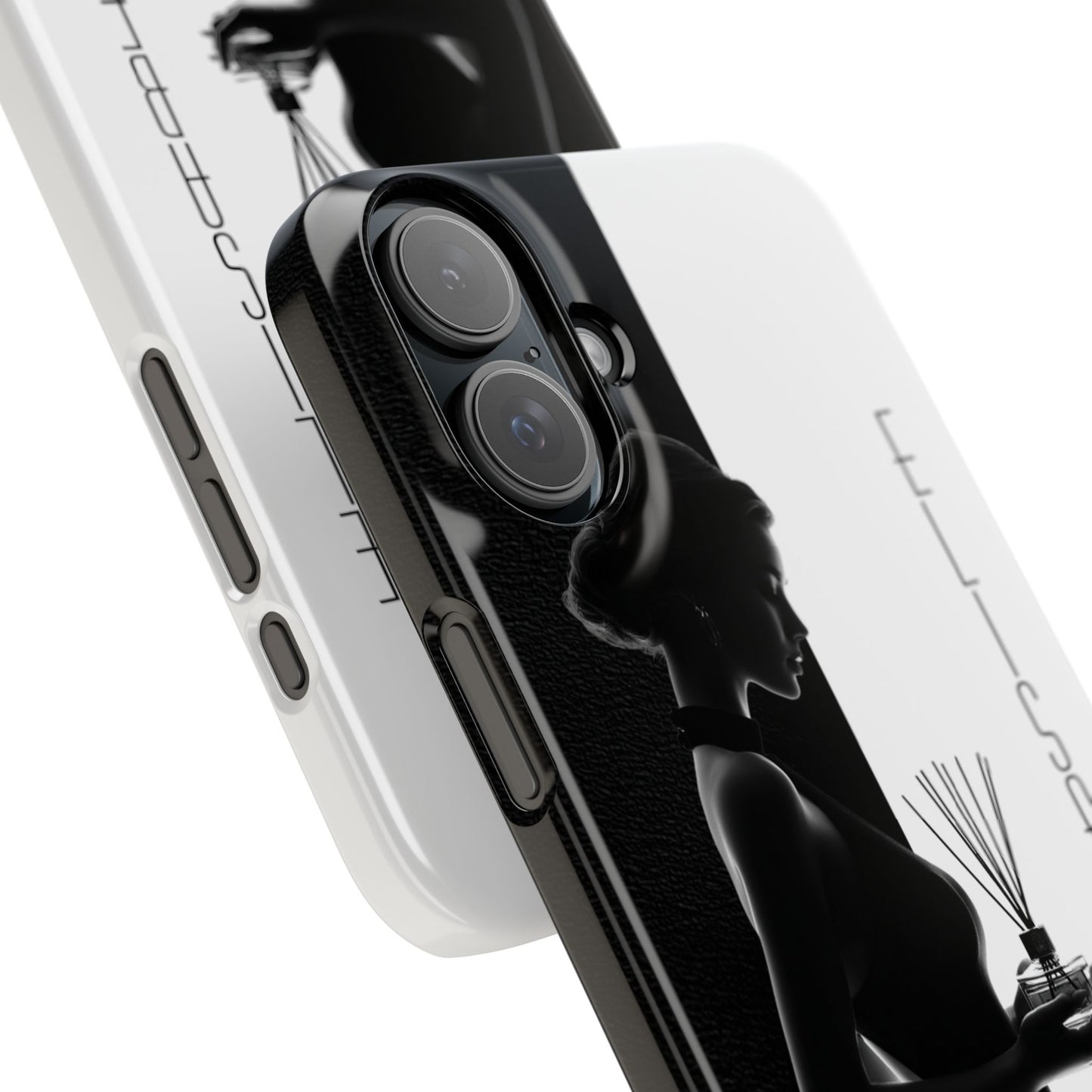 Custom Black and White Snap Case for Women Phone Cover for iPhone and Samsung