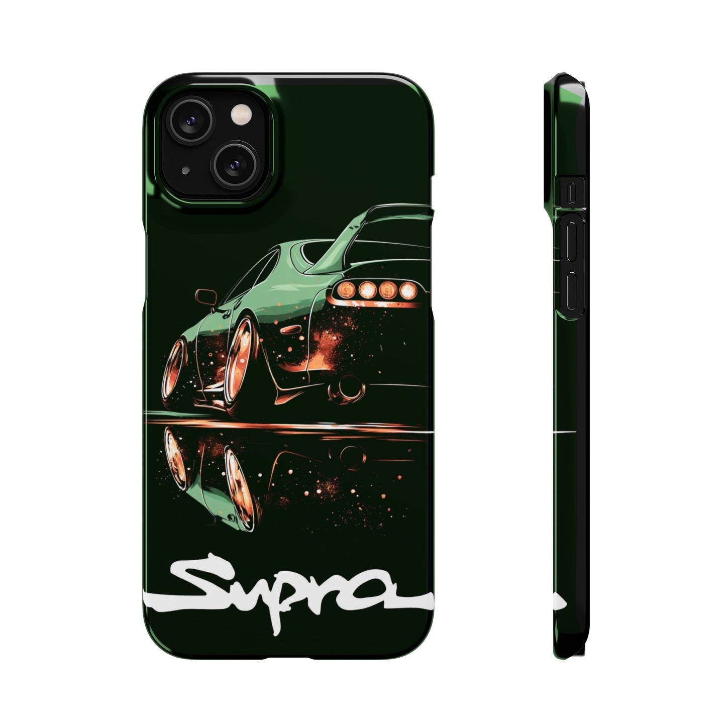 A80 MK4 Green Supra Art Snap Case and Protective Phone Cover For iPhone and Samsung