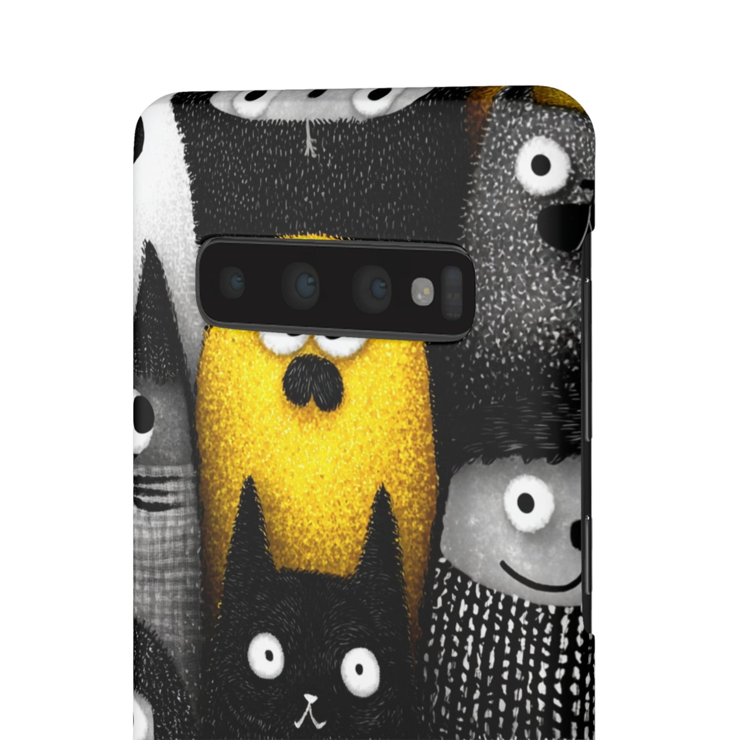 Colorful Character Snap Cases, Cute Phone Cover, Unique Gift for Kids, Fun Accessory, Perfect for Birthdays, Holidays