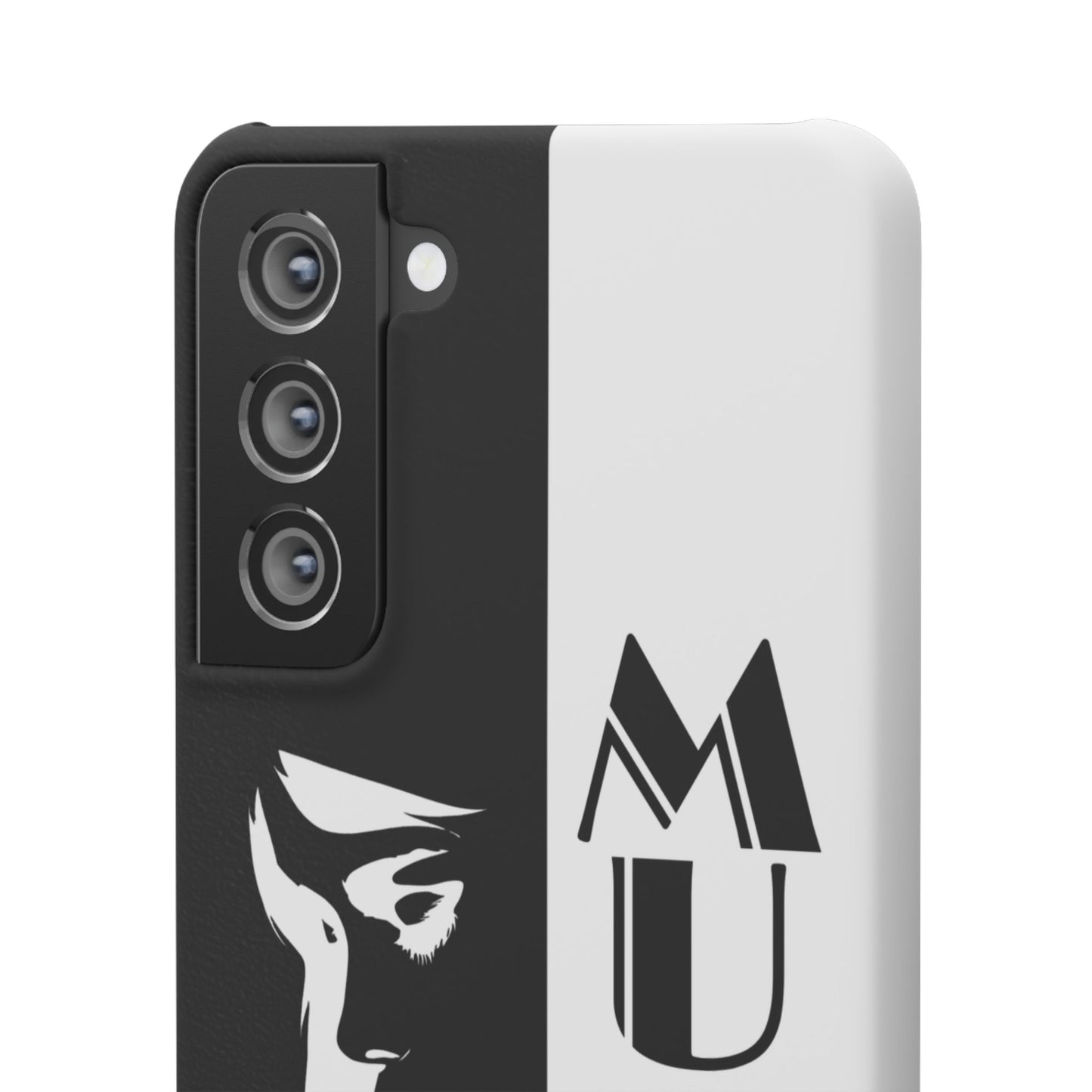 Black And White Bold Muse Snap Case Cover for iPhone and Samsung