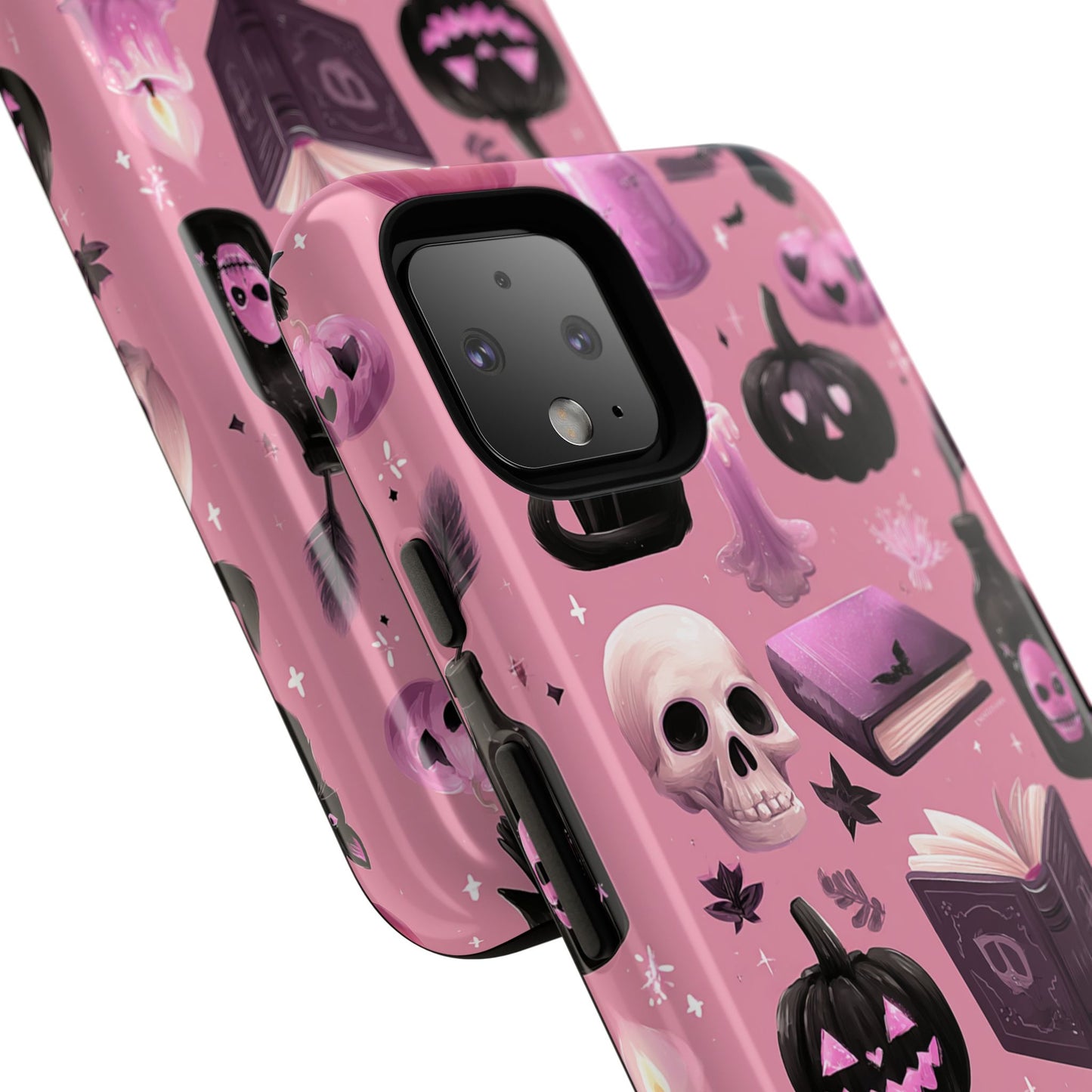Spooky Phone Case - Halloween Design, Cute Costume Accessory, Fall Decor, Gift for Cat Lovers, Witchy Vibes, Trick or Treat