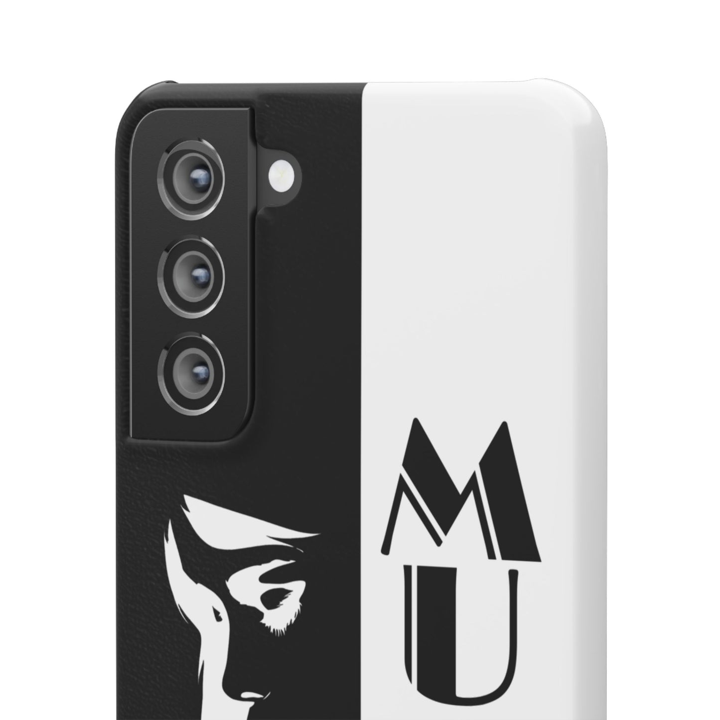 Black And White Bold Muse Snap Case Cover for iPhone and Samsung