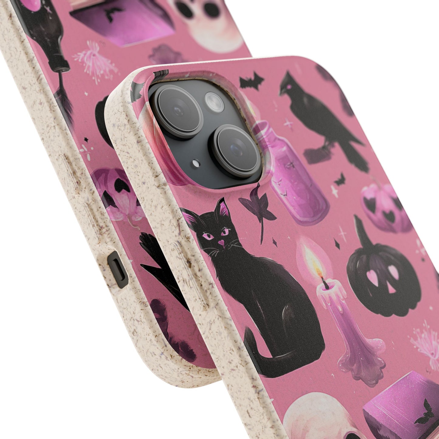 Halloween-Inspired Biodegradable Phone Case, Eco-Friendly Cell Phone Cover, Cute Goth Aesthetic Gift, Sustainable Halloween Decor, [...]