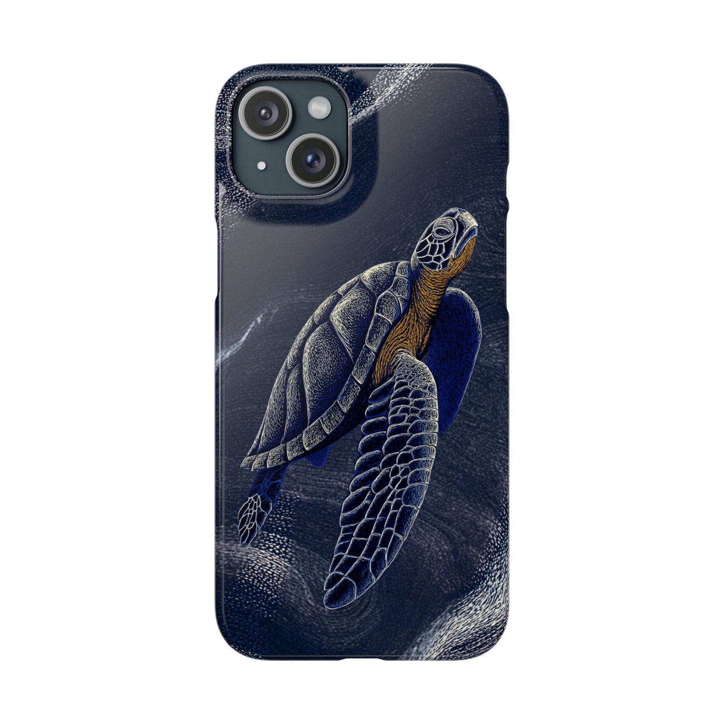 Marine Turtle Snap Case for Nature Lovers Phone Covers For Iphones and Samsungs Customization