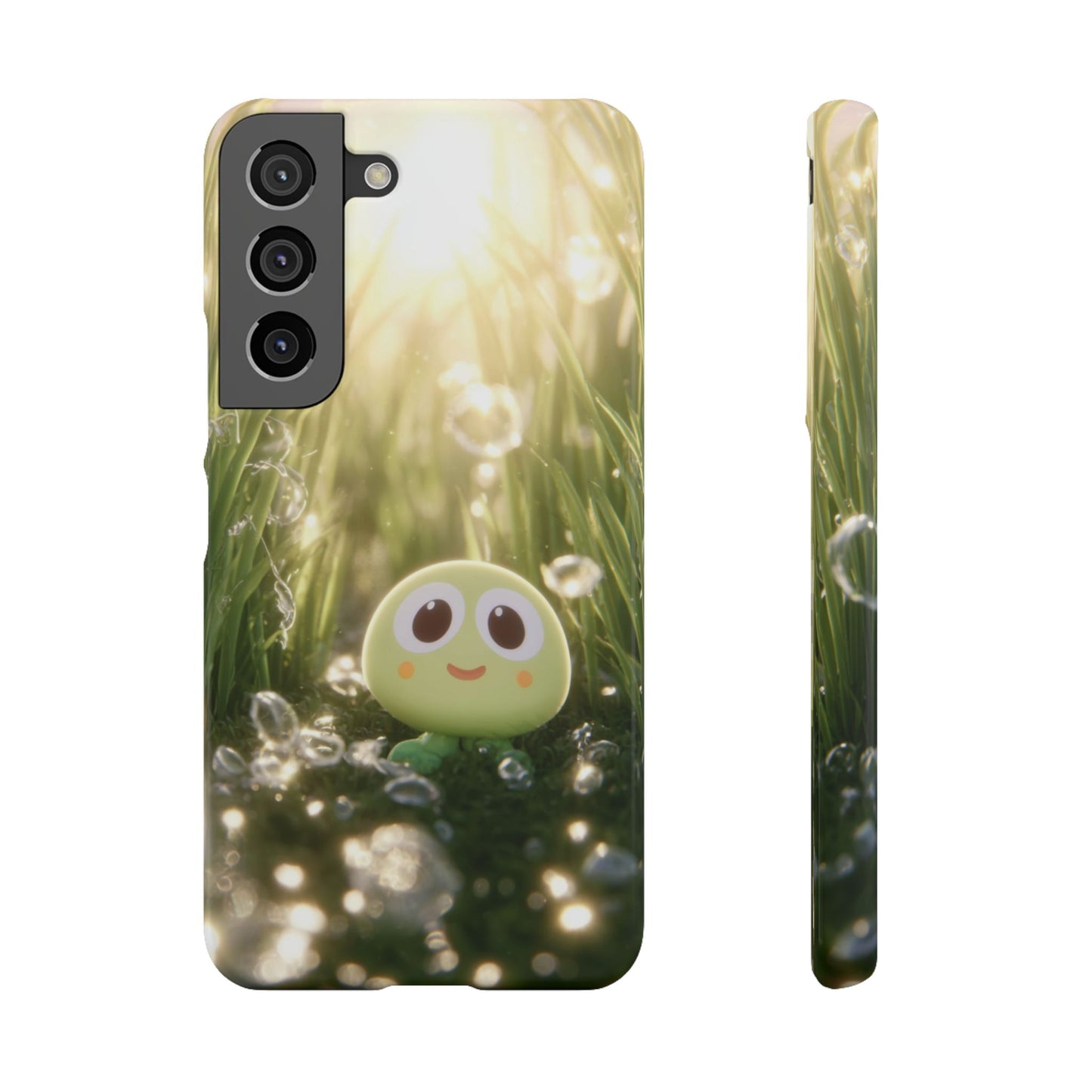 Cute Nature-Inspired Snap Case, Cartoon Phone Cover, Eco-Friendly Gift, Fun Accessory, Personalized Phone Case, Nature Lover's Gift