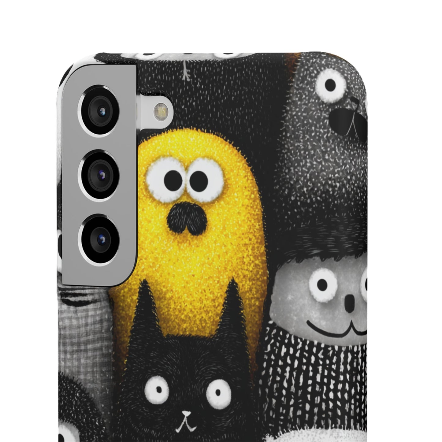 Colorful Character Snap Cases, Cute Phone Cover, Unique Gift for Kids, Fun Accessory, Perfect for Birthdays, Holidays