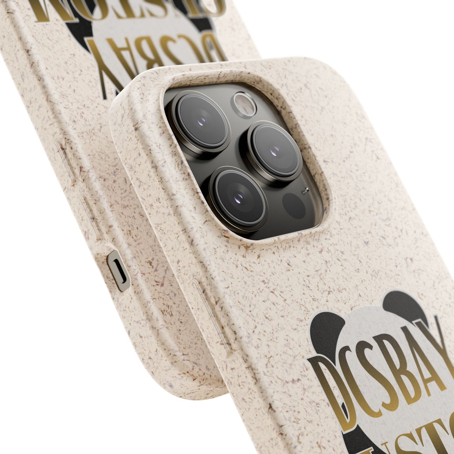 Biodegradable Panda Phone Case — Eco-Friendly Customizable iPhone Cover