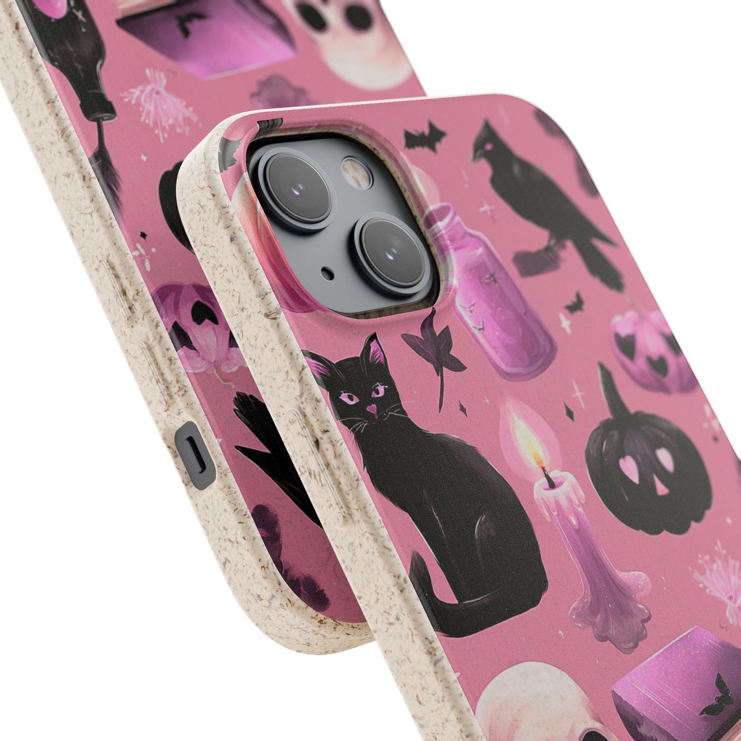 Halloween-Inspired Biodegradable Phone Case, Eco-Friendly Cell Phone Cover, Cute Goth Aesthetic Gift, Sustainable Halloween Decor, [...]