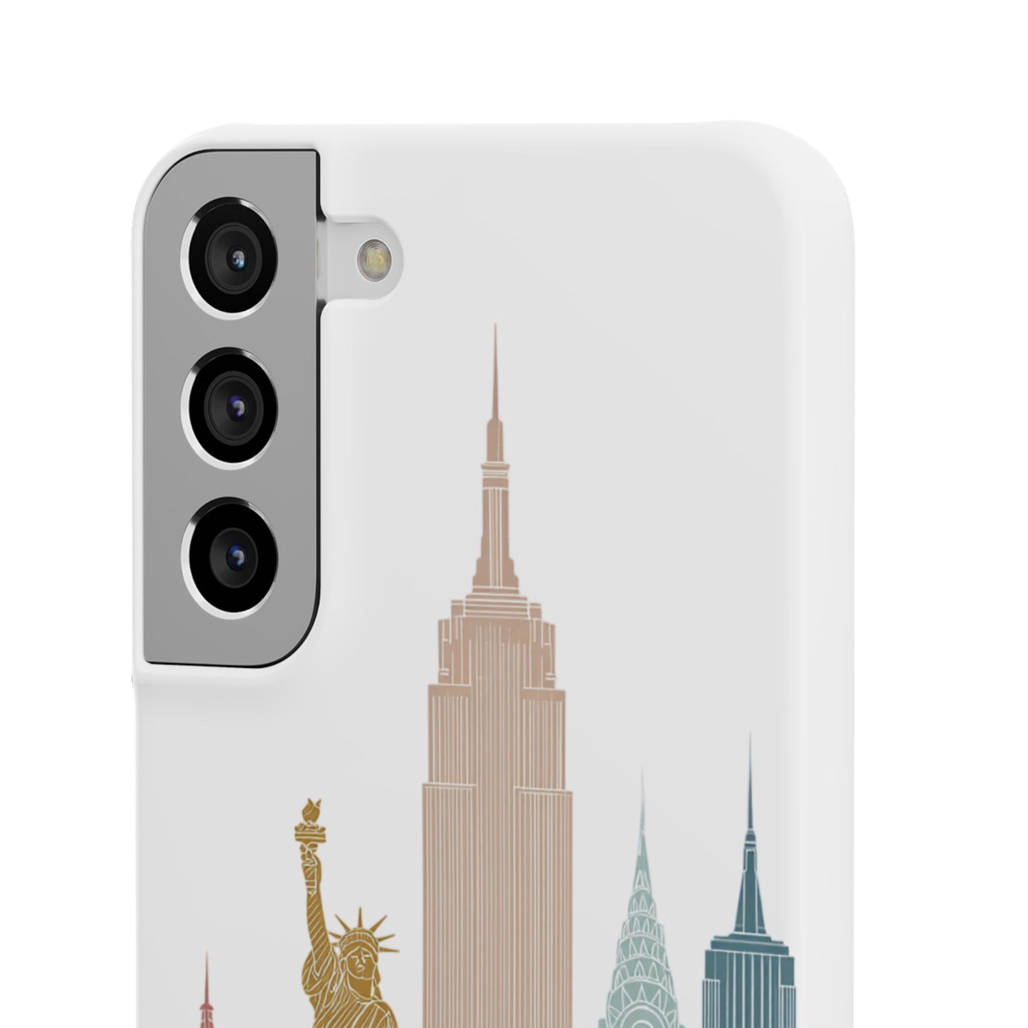 Stylish New York Snap Case, Urban Phone Cover, Cityscape Phone Case, Gift for Travelers, Trendy Protective Case