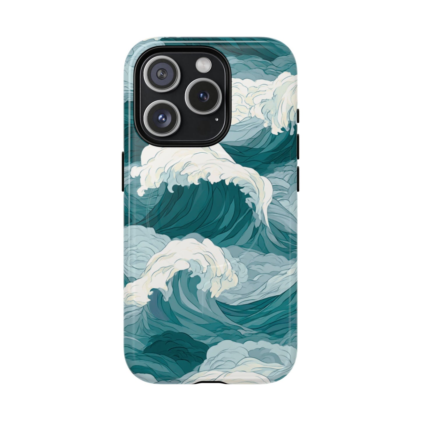 Phone Case — Ocean Wave Tough Magnetic Protective Cover