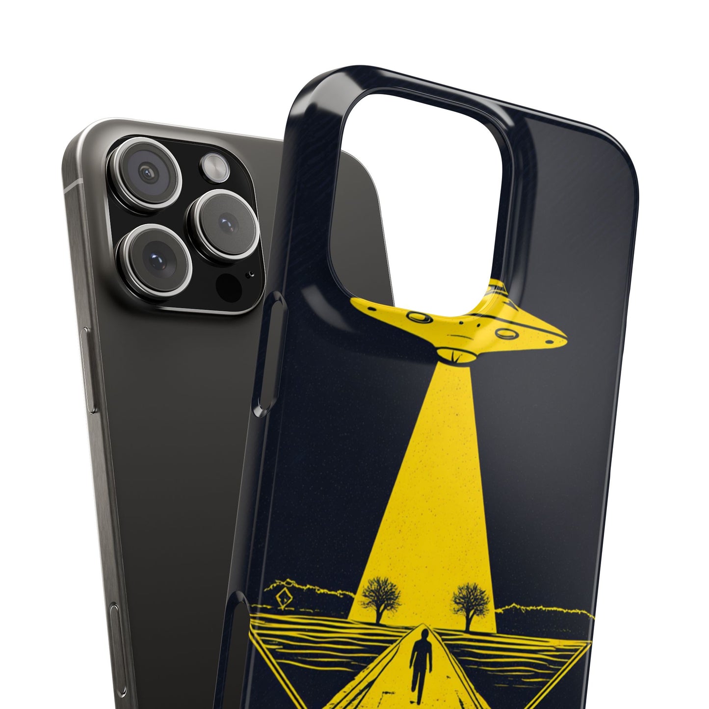 UFO Phone Case - Cosmic Alien Design, Cell Phone Cover, Sci-Fi Accessory, Gift for Space Lovers, Unique Tech Gear