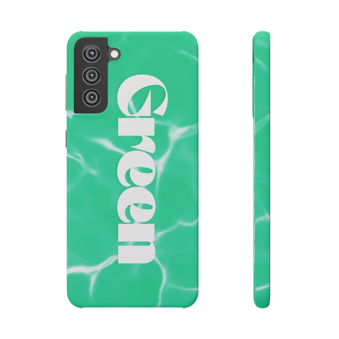 Aqua Pool Vibe Snap Case, Tropical Phone Cover, Summer Accessory, Trendy Gift for Friends, Beach Lover's Essential