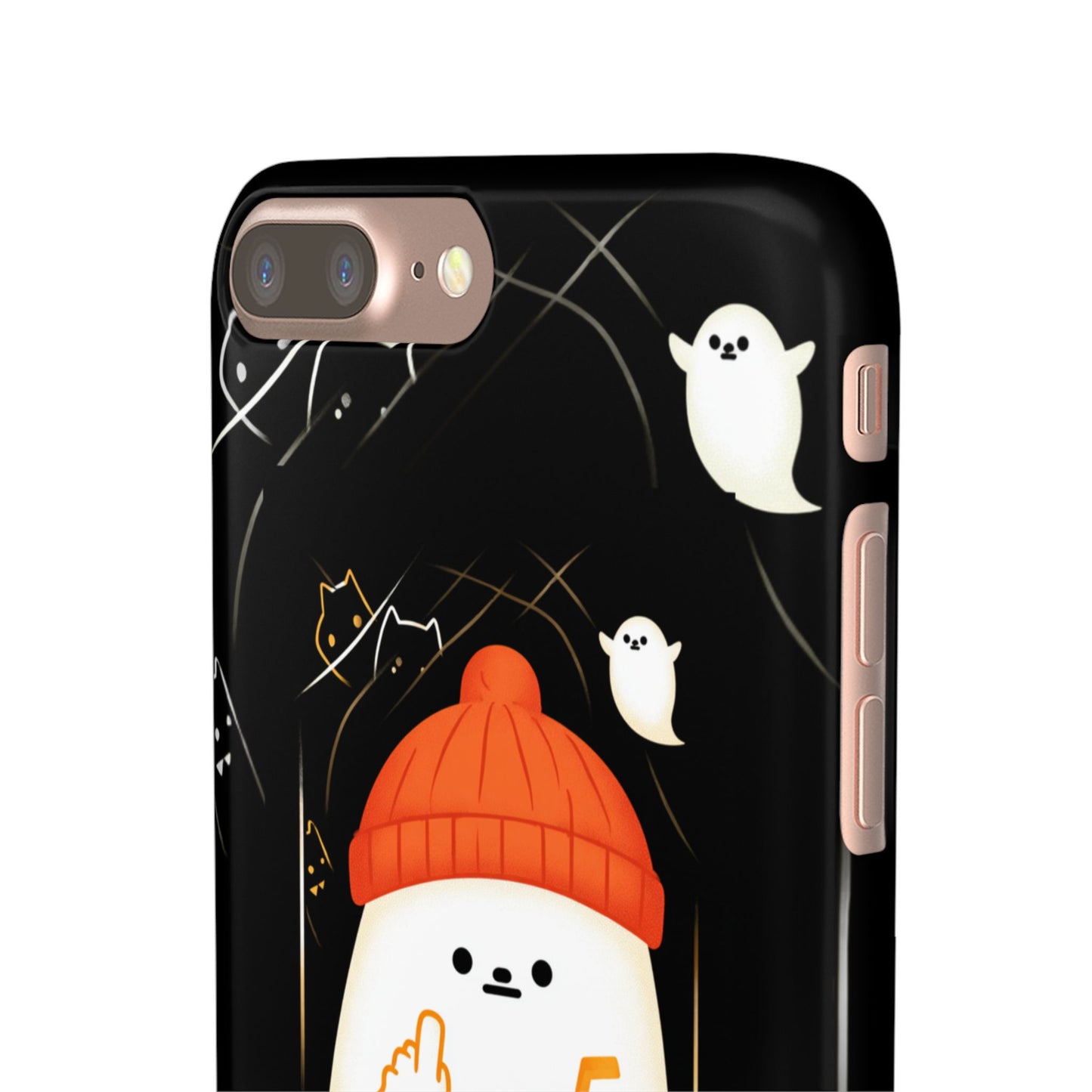 Spook You Halloween Ghost Snap Case Kawaii Protective Phone Cover for iPhone and Samsung