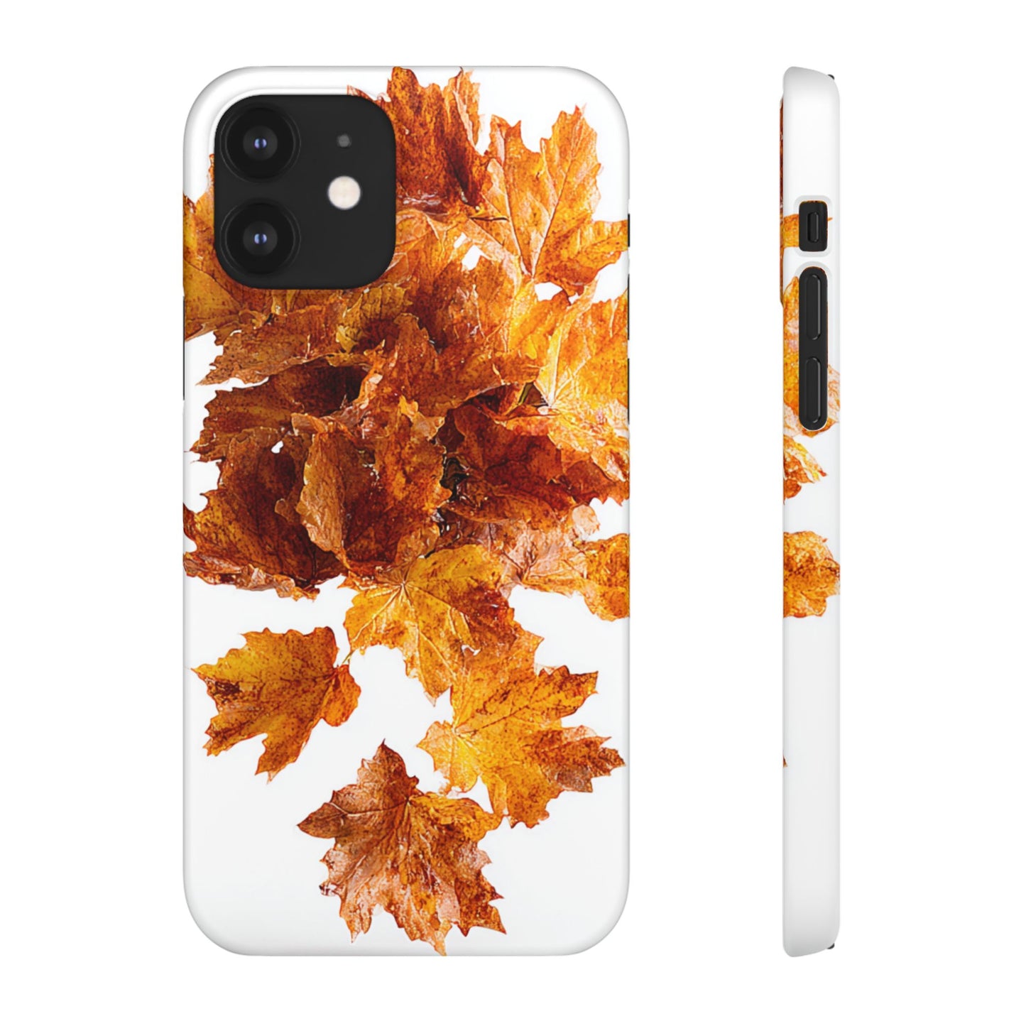 Autumn Leaf Phone Case | Fall Snap Cases, Phone Accessories, Nature Lover Gift, Seasonal Decor, Cozy Fall Vibes