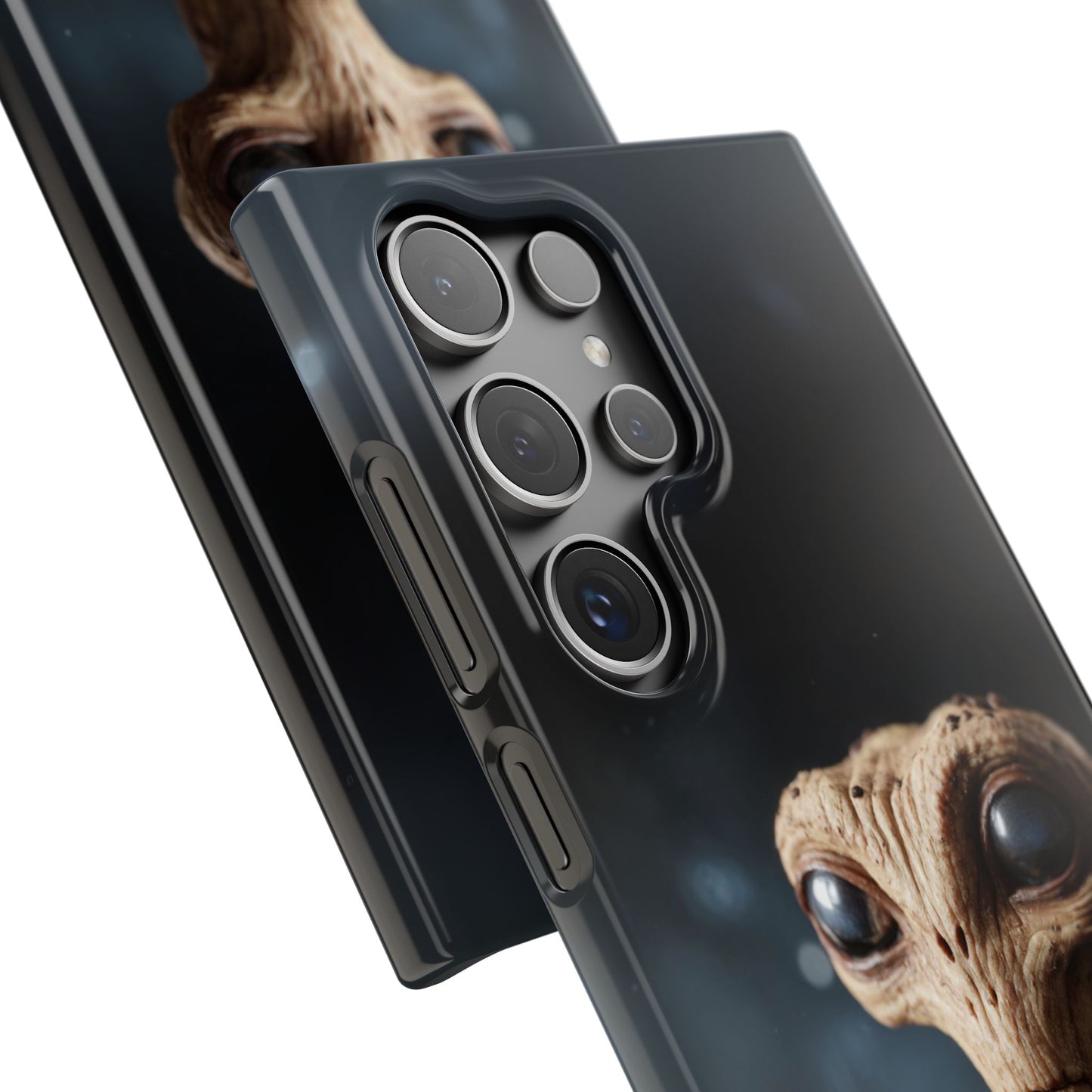 Alien Coffee Snap Case, Unique Phone Cover, Pop Culture Accessory, Gift for Sci-Fi Lovers, Customizable Phone Case