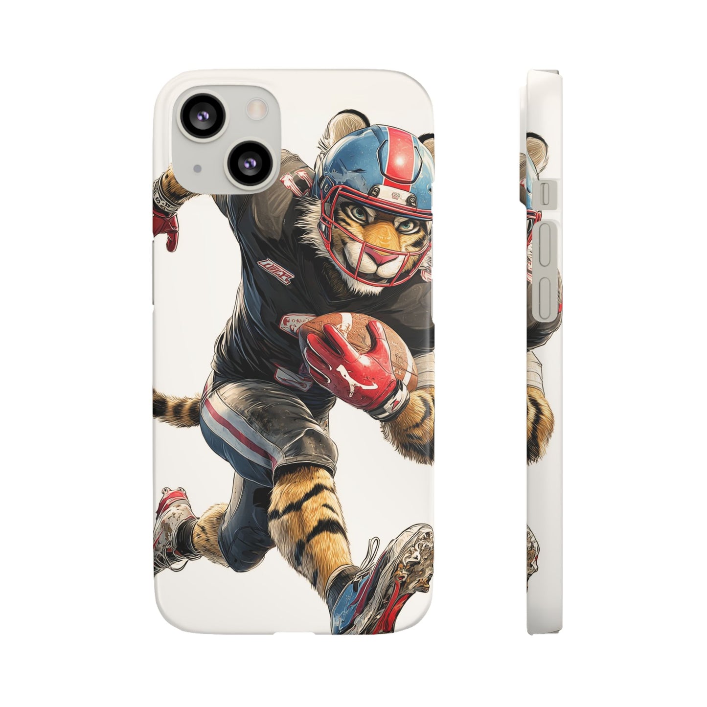 Sporty Animal Snap Cases for Phone, Unique Art, Gift for Sports Lovers, Fun Design for Gamers, iPhone Accessories