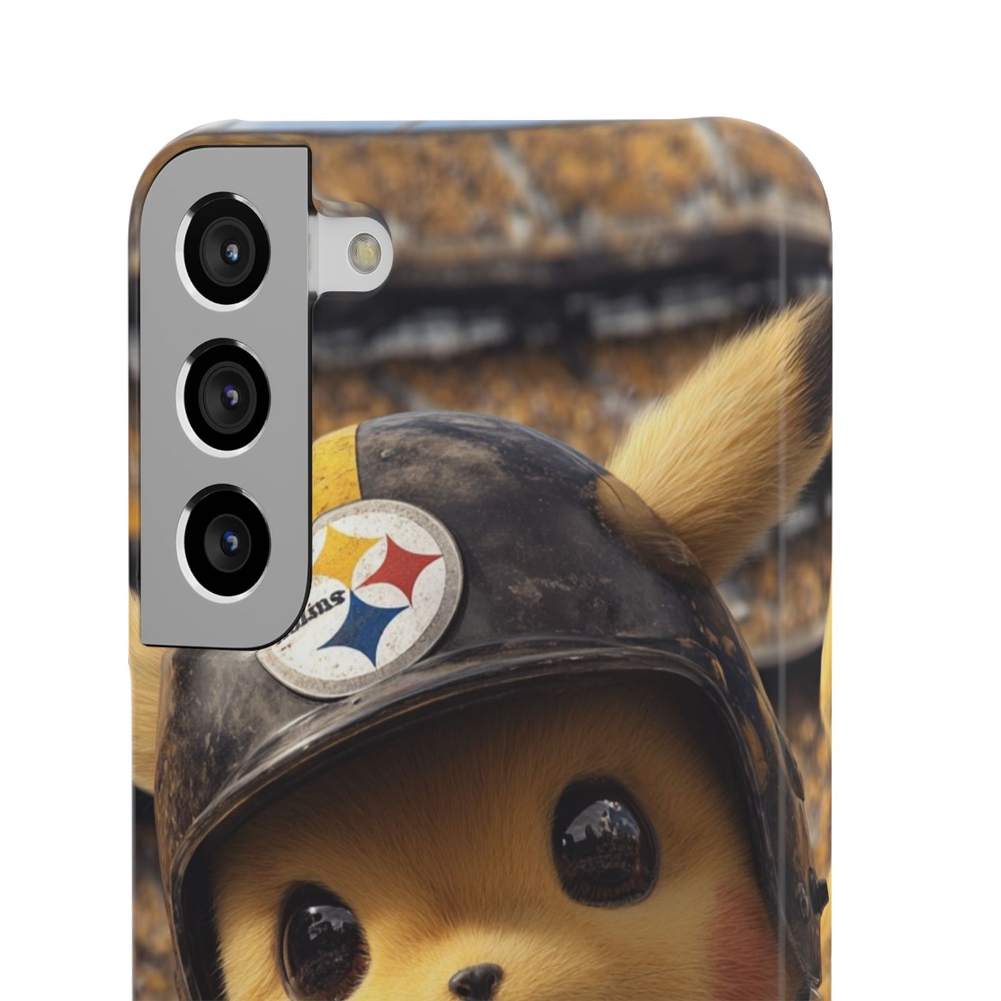 Fun Character Sports Snap Case, Phone Case, Fun Tech Accessory, Cute Gift for Gamers, Football Lovers, Kids.