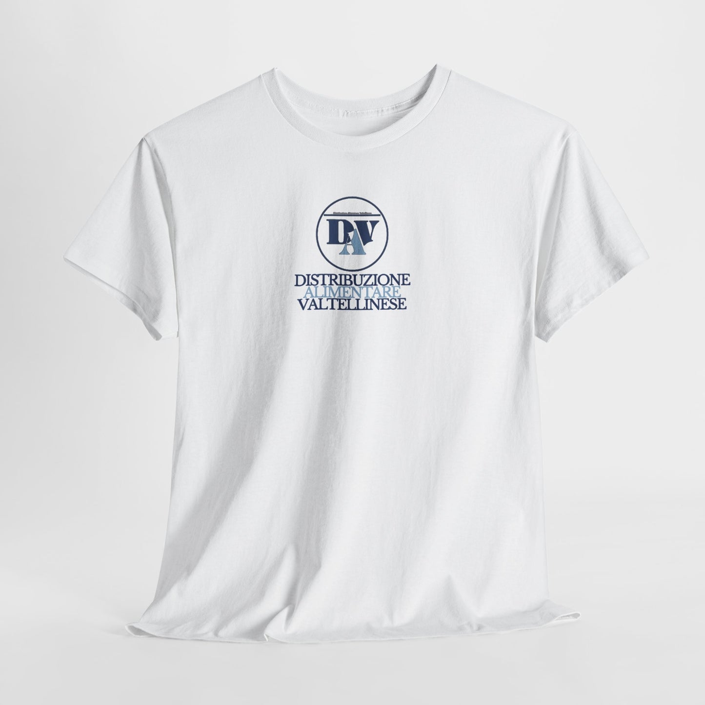 DV Distillerie Vallée d'Asne Logo T‑Shirt — Minimal White Logo Tee
