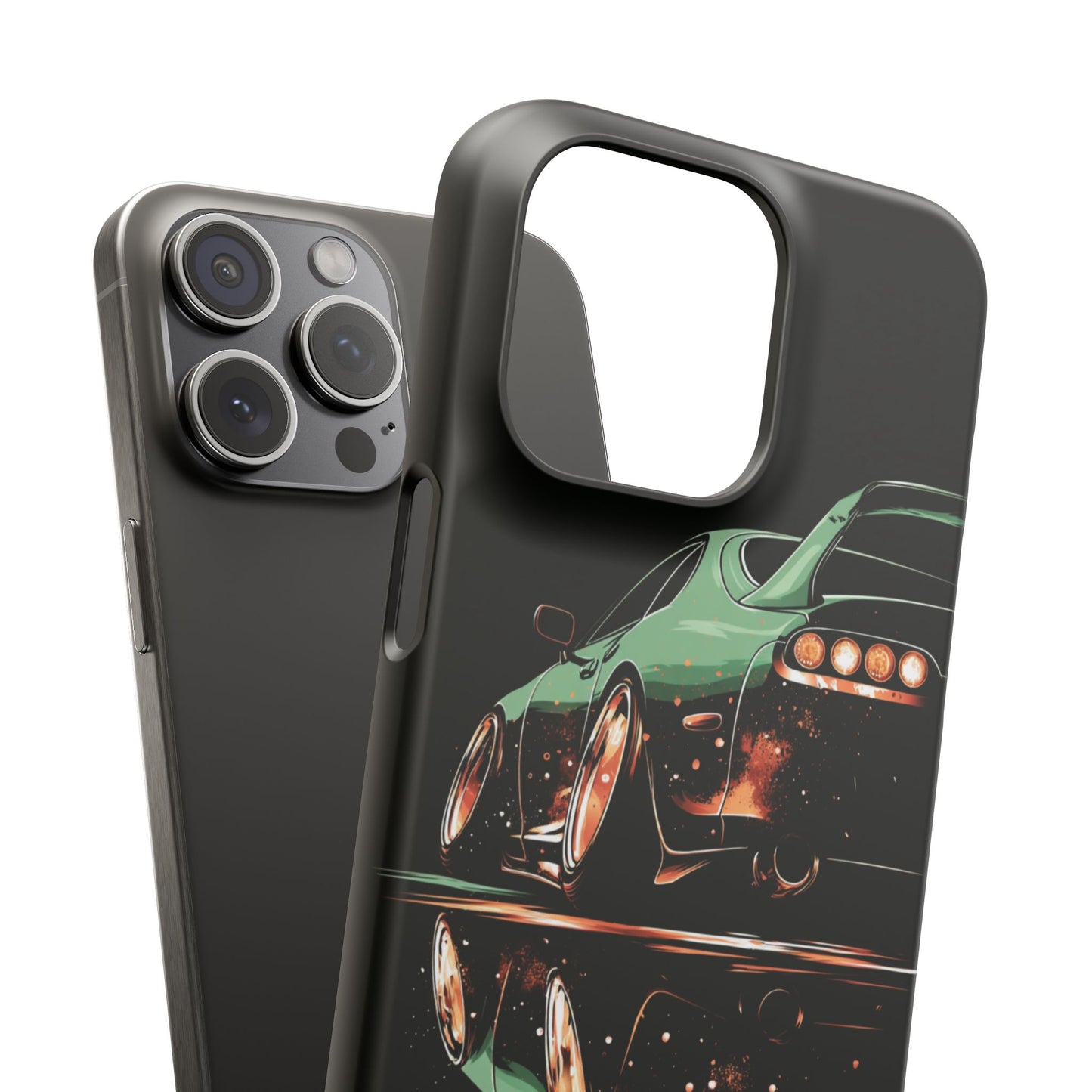 A80 MK4 Green Supra Art Snap Case and Protective Phone Cover For iPhone and Samsung