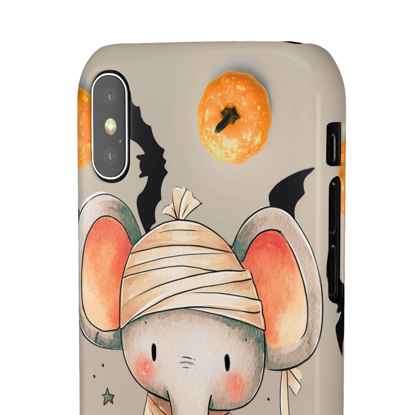 Halloween Vibe Elephant Snap Case for iPhone and Samsung