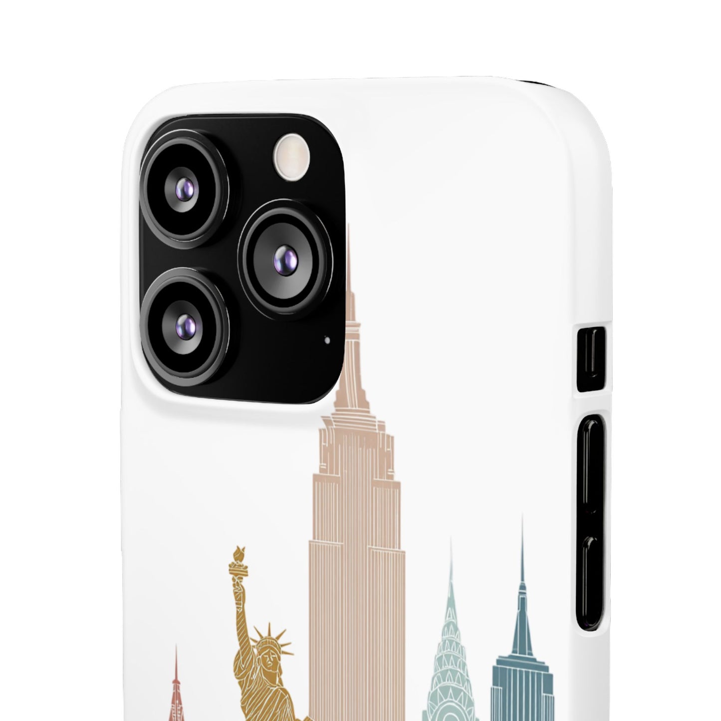 Stylish New York Snap Case, Urban Phone Cover, Cityscape Phone Case, Gift for Travelers, Trendy Protective Case