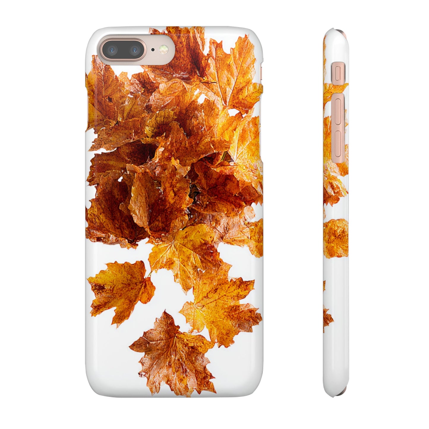 Autumn Leaf Phone Case | Fall Snap Cases, Phone Accessories, Nature Lover Gift, Seasonal Decor, Cozy Fall Vibes