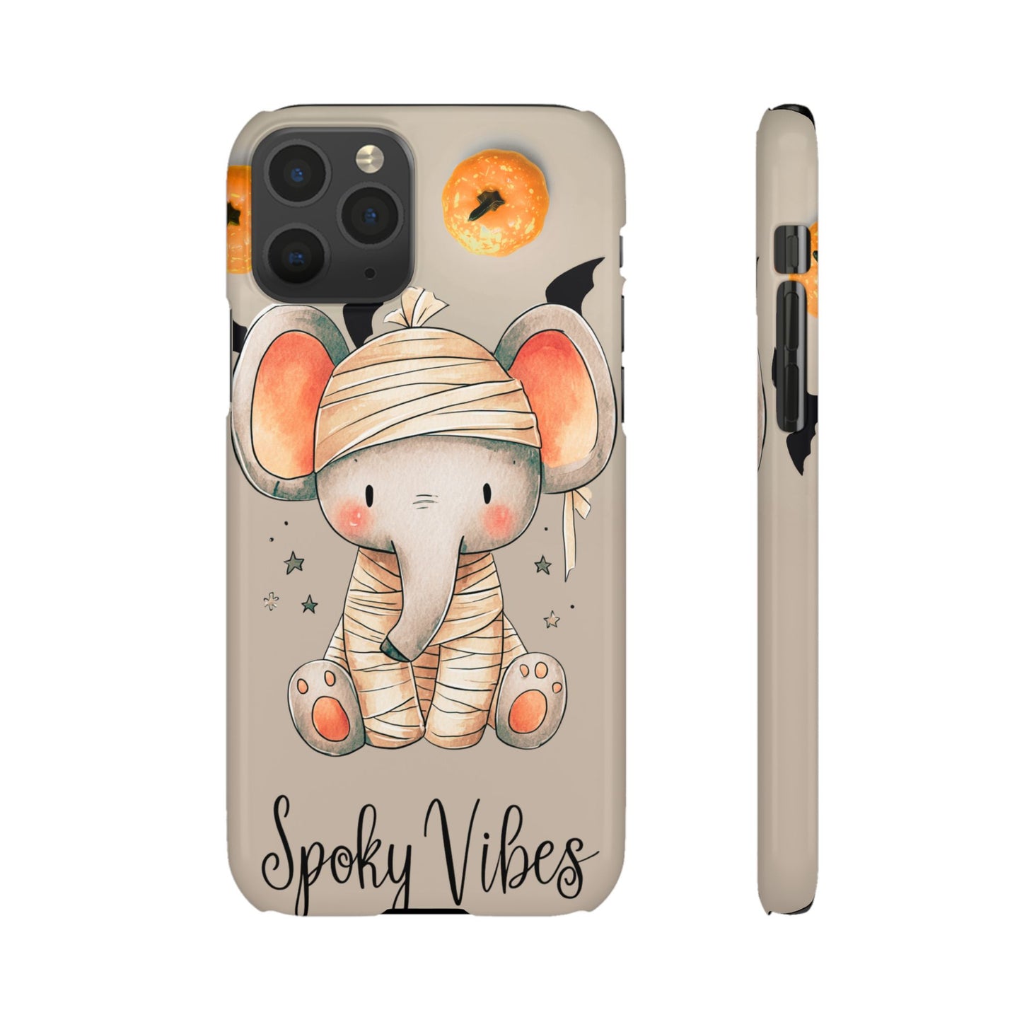 Halloween Vibe Elephant Snap Case for iPhone and Samsung