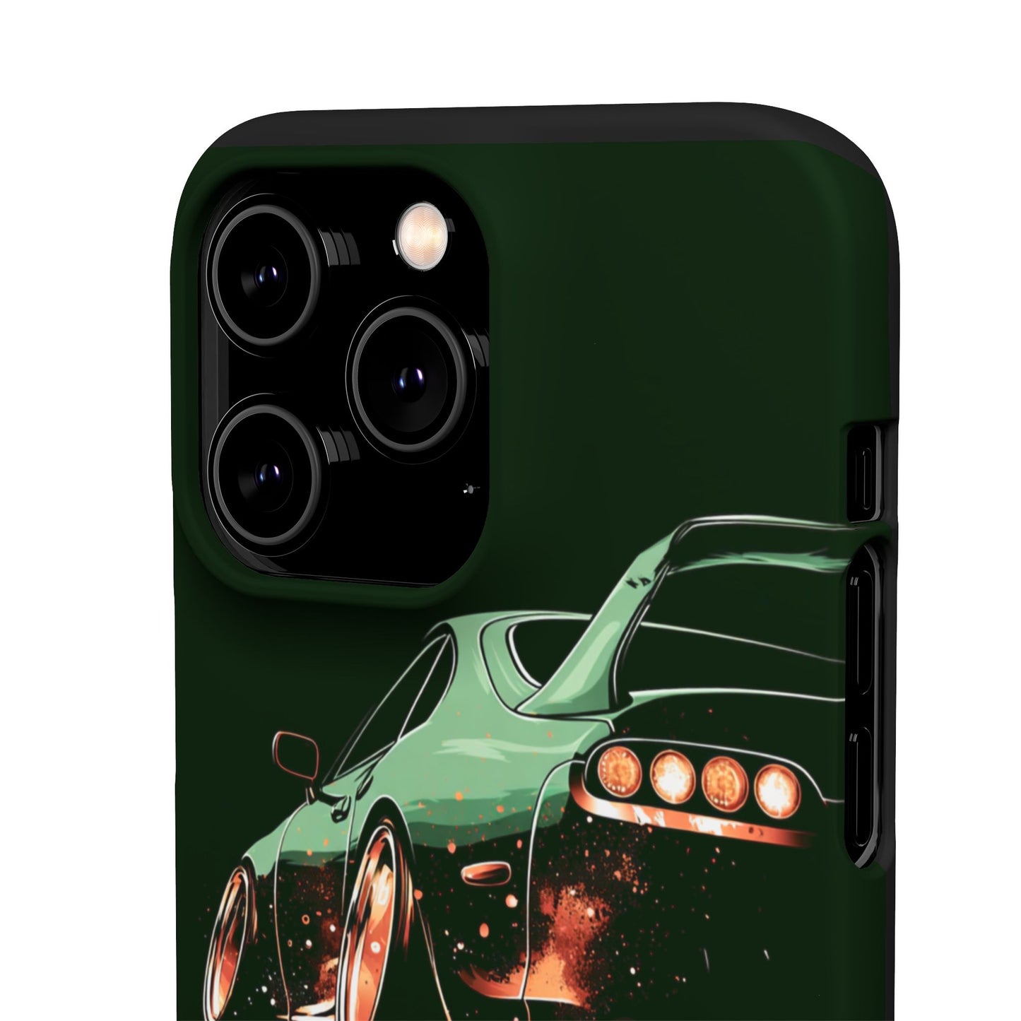 A80 MK4 Green Supra Art Snap Case and Protective Phone Cover For iPhone and Samsung