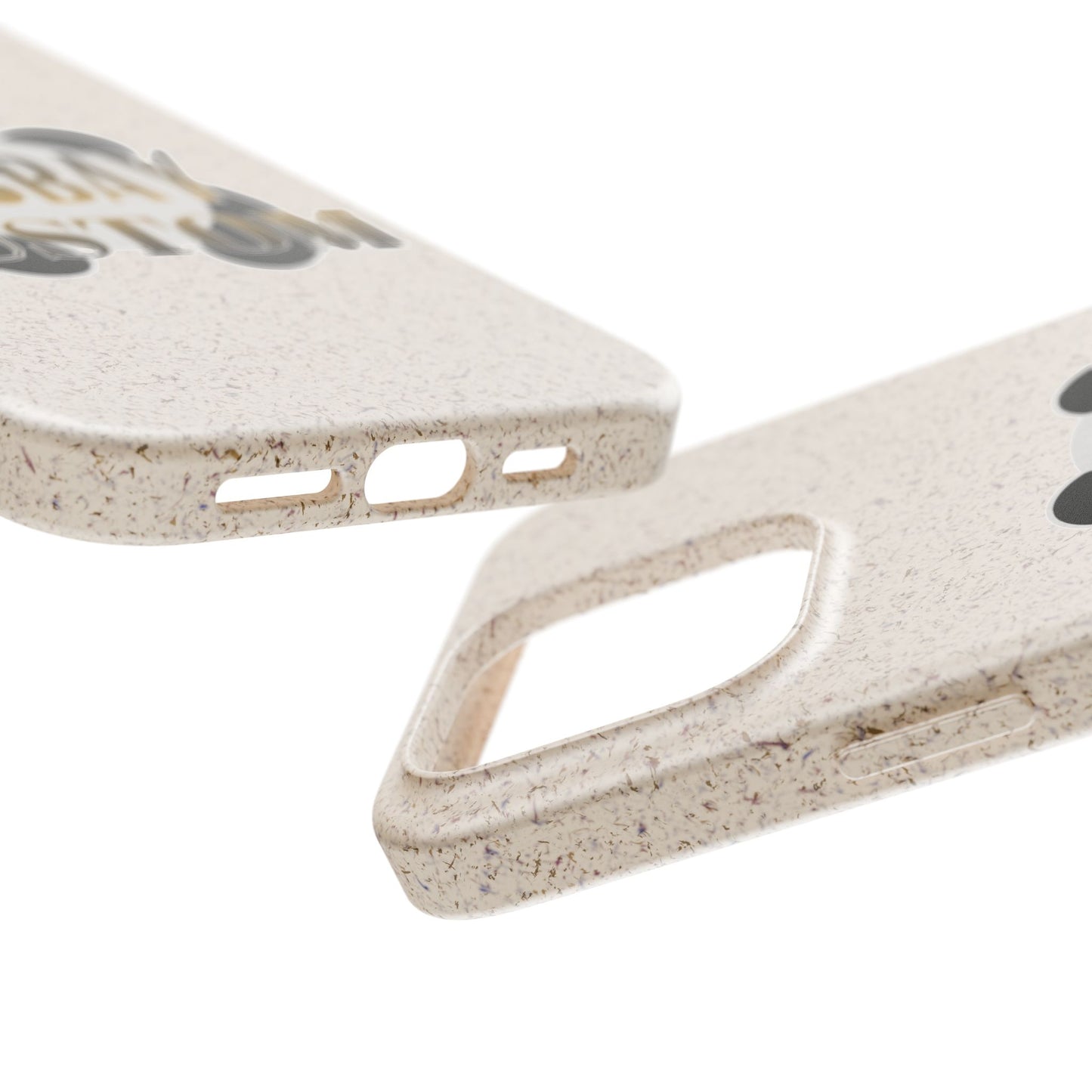 Biodegradable Panda Phone Case — Eco-Friendly Customizable iPhone Cover