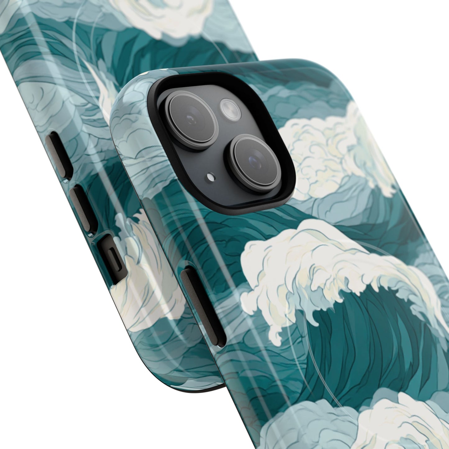 Phone Case — Ocean Wave Tough Magnetic Protective Cover