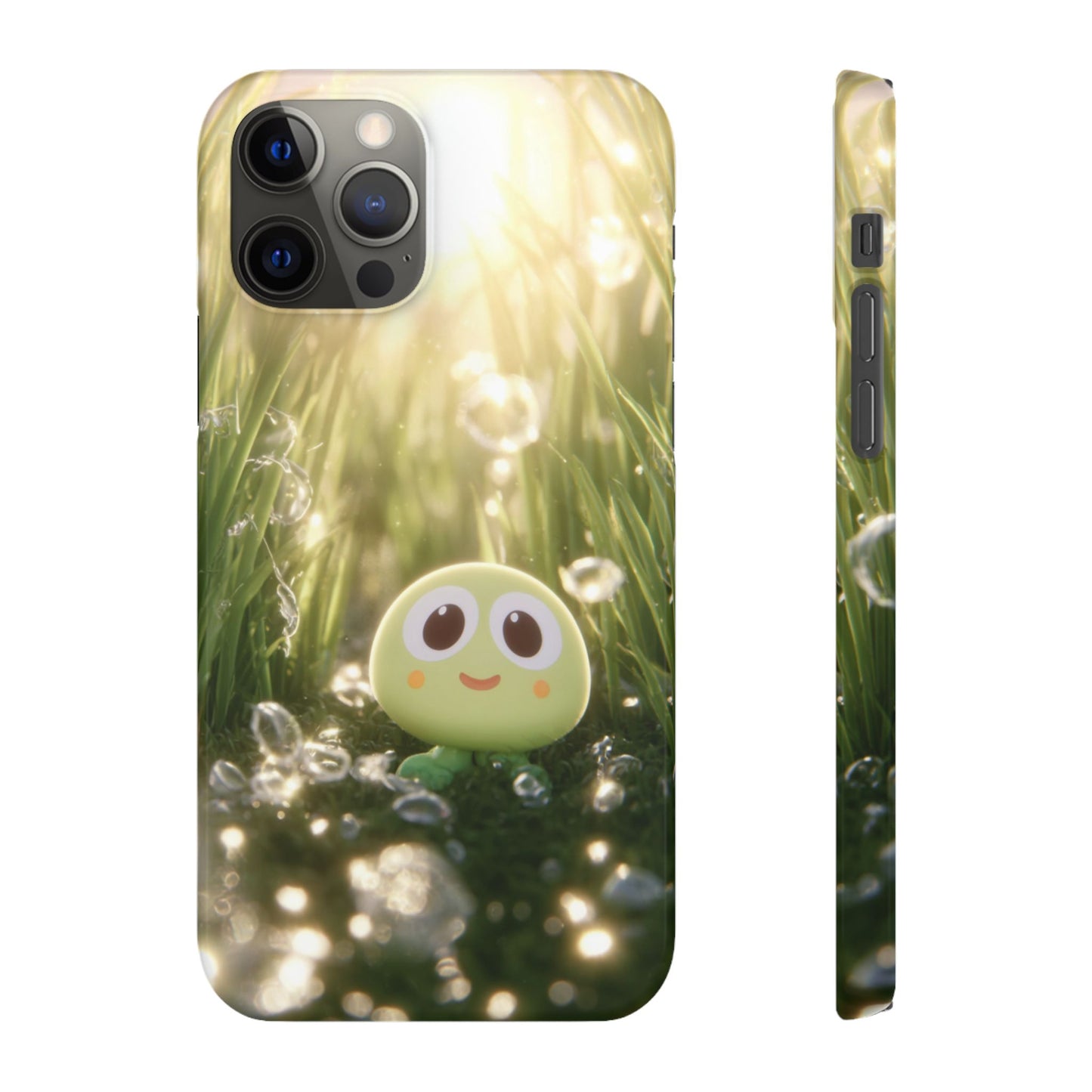 Cute Nature-Inspired Snap Case, Cartoon Phone Cover, Eco-Friendly Gift, Fun Accessory, Personalized Phone Case, Nature Lover's Gift