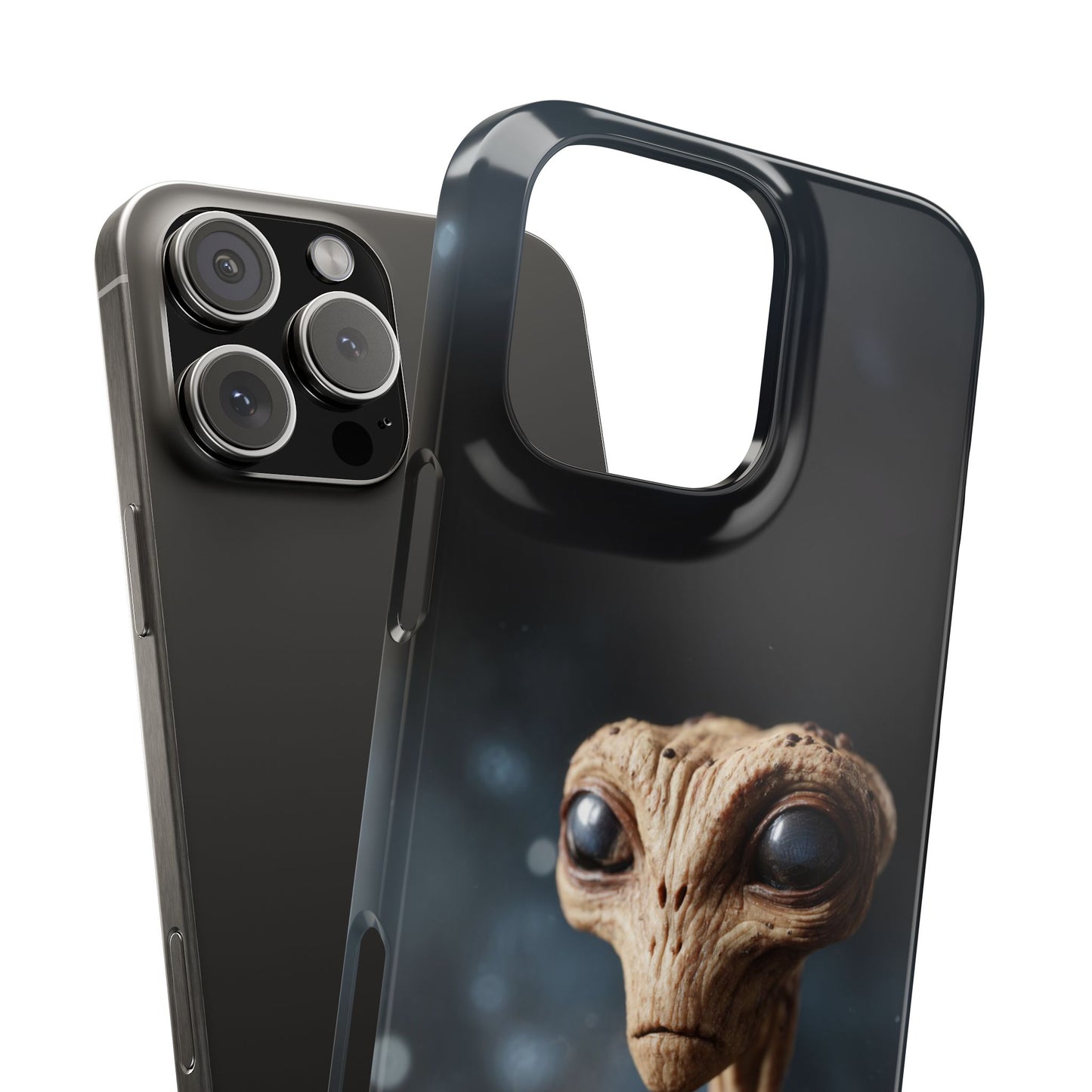 Alien Coffee Snap Case, Unique Phone Cover, Pop Culture Accessory, Gift for Sci-Fi Lovers, Customizable Phone Case