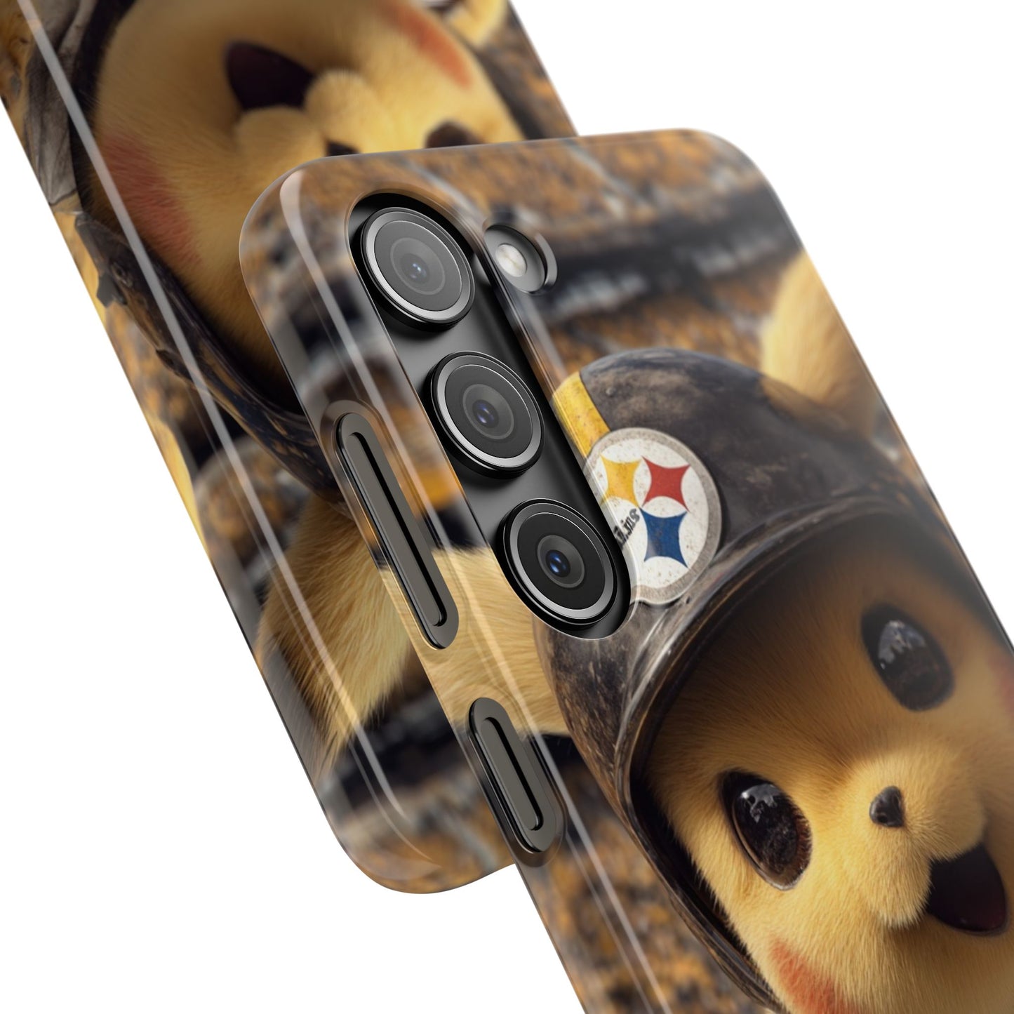 Fun Character Sports Snap Case, Phone Case, Fun Tech Accessory, Cute Gift for Gamers, Football Lovers, Kids.