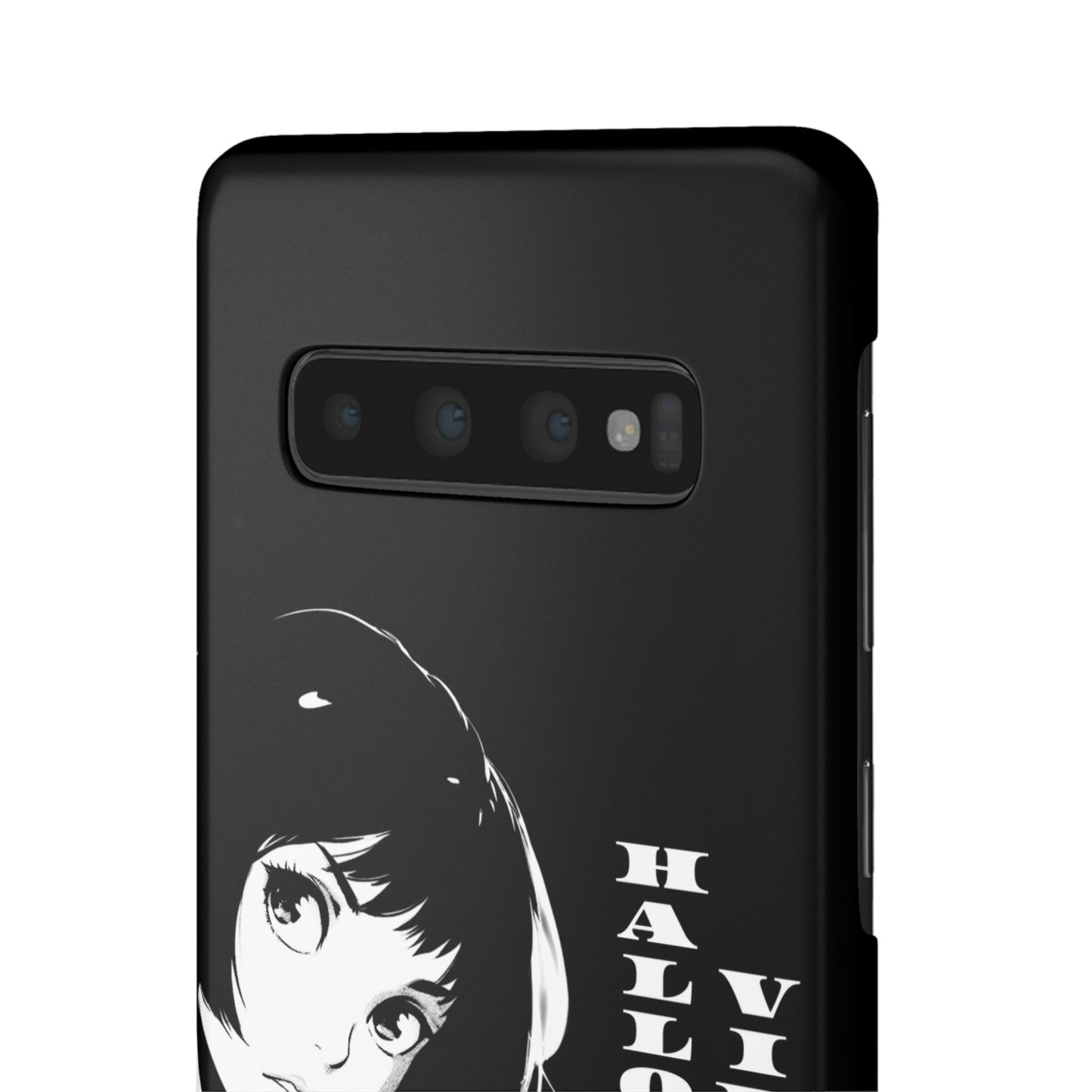Halloween Vibes Snap Case Black and White Protective Phone Cover for iPhone and Samsung