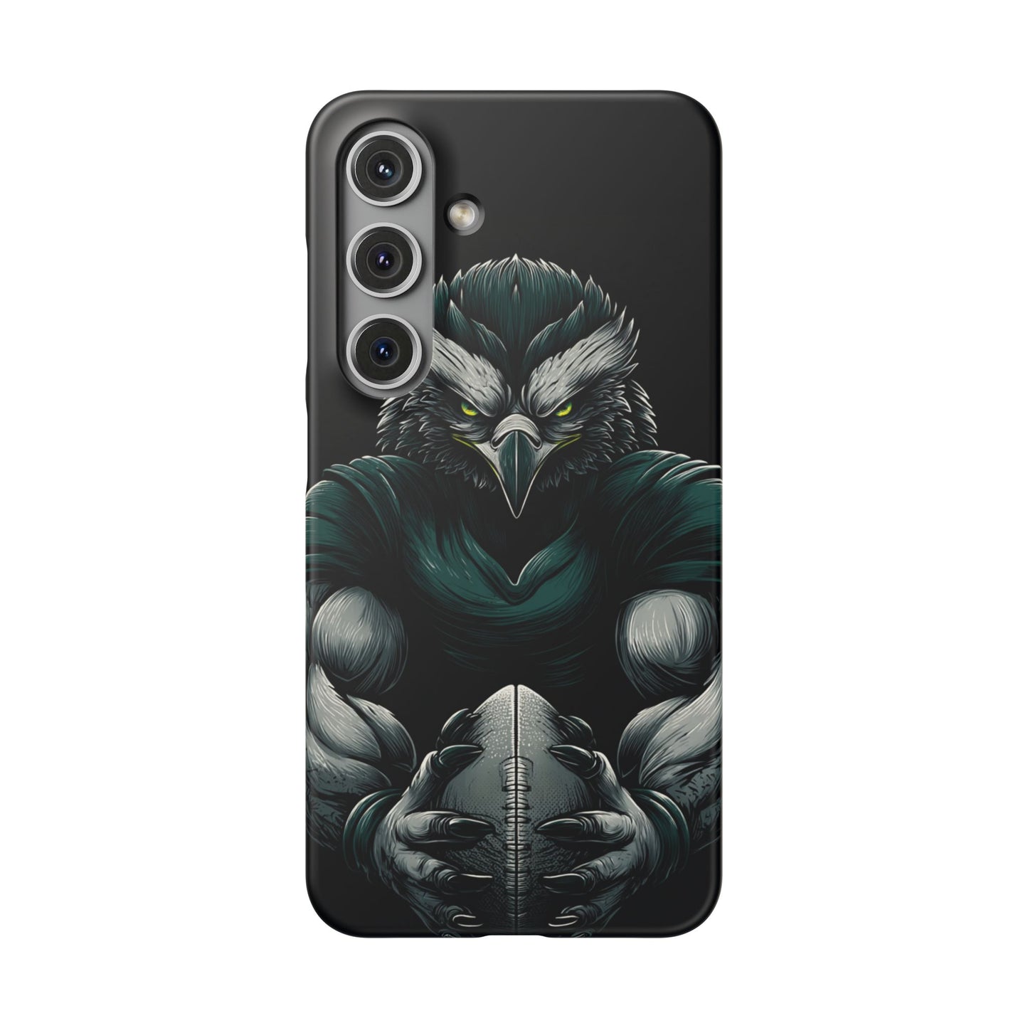 Philadelphia Eagles Art Snap Case, NFL Phone Cover, Sports Fan Gift, Football Team Accessories, Protective Cell Phone Shell