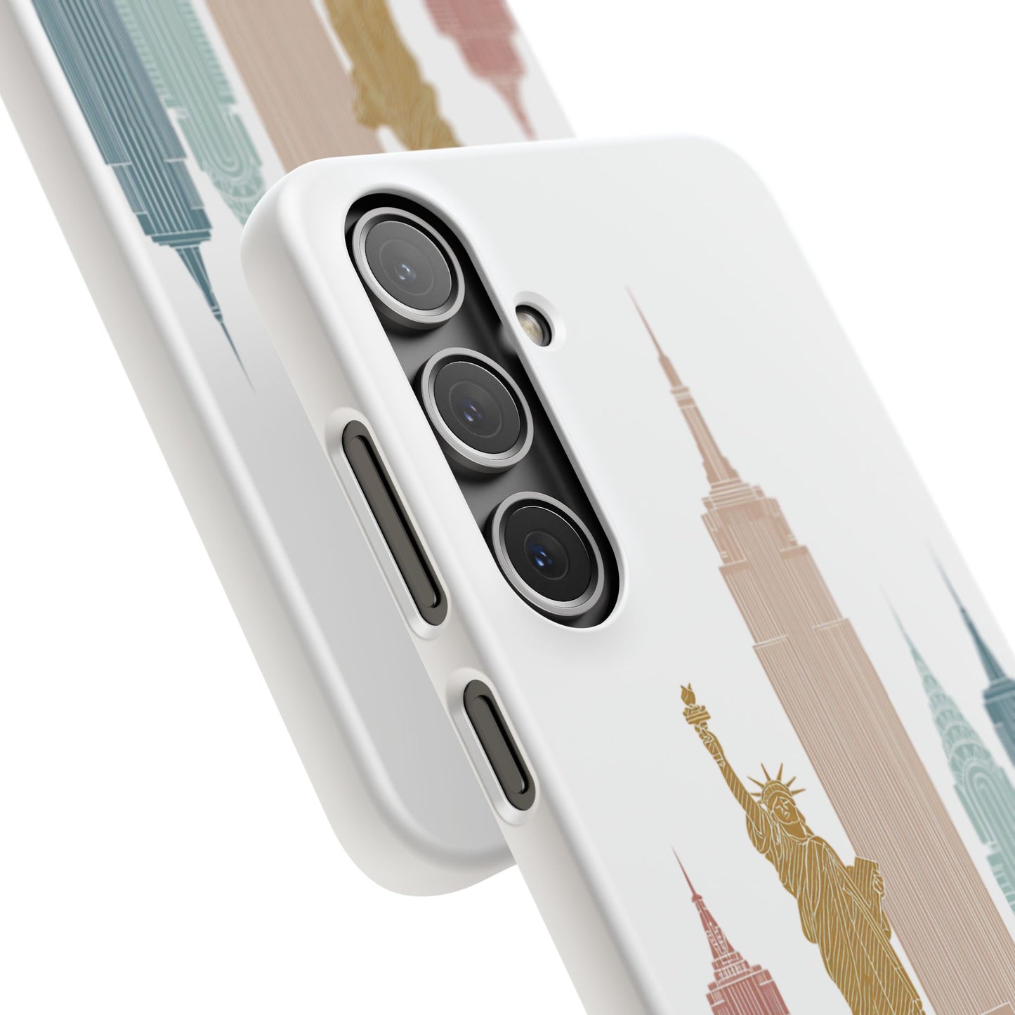Stylish New York Snap Case, Urban Phone Cover, Cityscape Phone Case, Gift for Travelers, Trendy Protective Case
