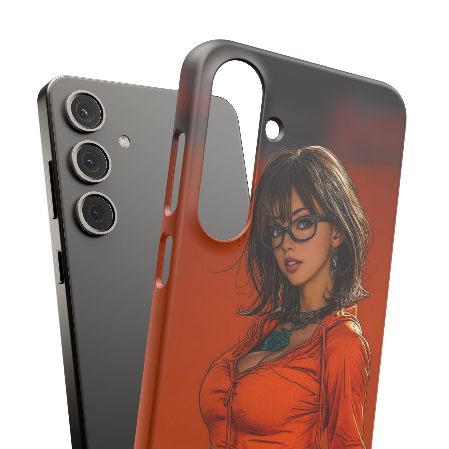 Velma Dinkley Cleveland Browns Fan Snap Cases, Phone Cover, Cartoon Style Art, Custom Case, Protective Shell