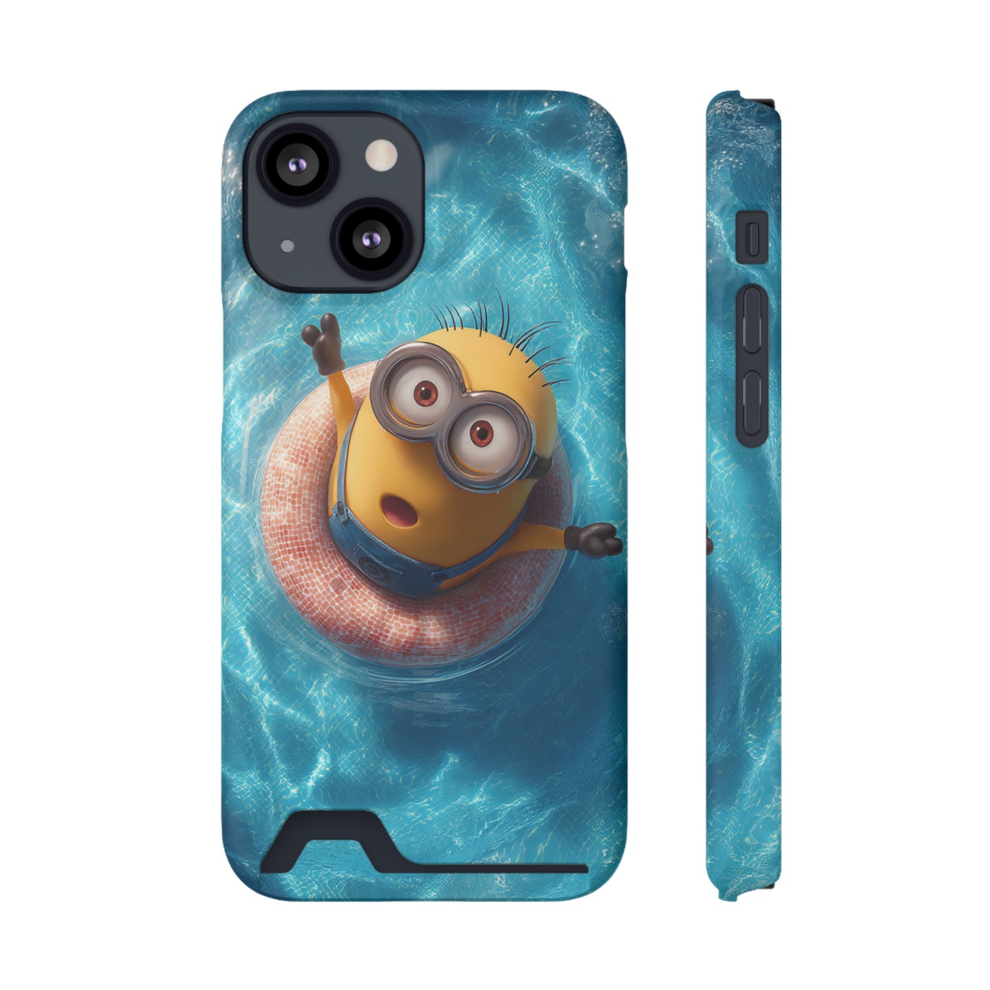 Minion Phone Case with Card Holder, Fun and Functional Accessory for Kids, Smartphone Case, Gift for Minion Fans, Unique Mobile Cover, [...]