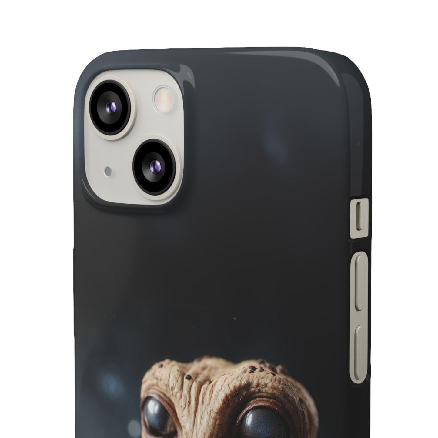 Alien Coffee Snap Case, Unique Phone Cover, Pop Culture Accessory, Gift for Sci-Fi Lovers, Customizable Phone Case