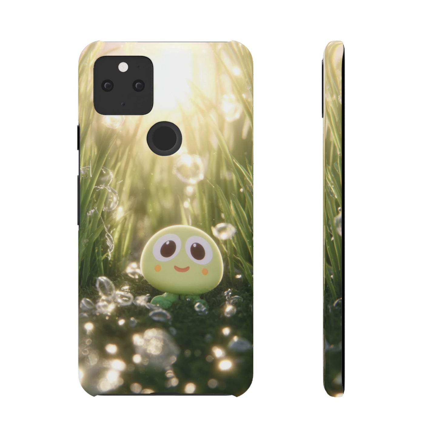 Cute Nature-Inspired Snap Case, Cartoon Phone Cover, Eco-Friendly Gift, Fun Accessory, Personalized Phone Case, Nature Lover's Gift