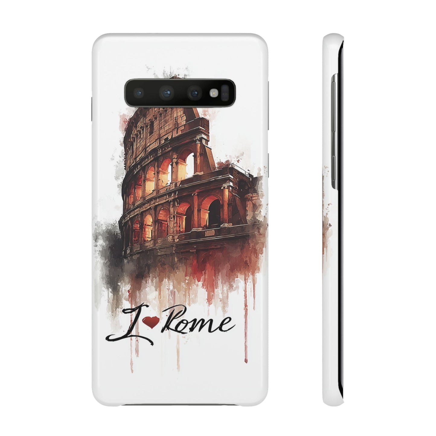 I Love Rome Snap Cases, Urban Phone Covers, Travel Accessories, Gift for Travelers, City Love Merch