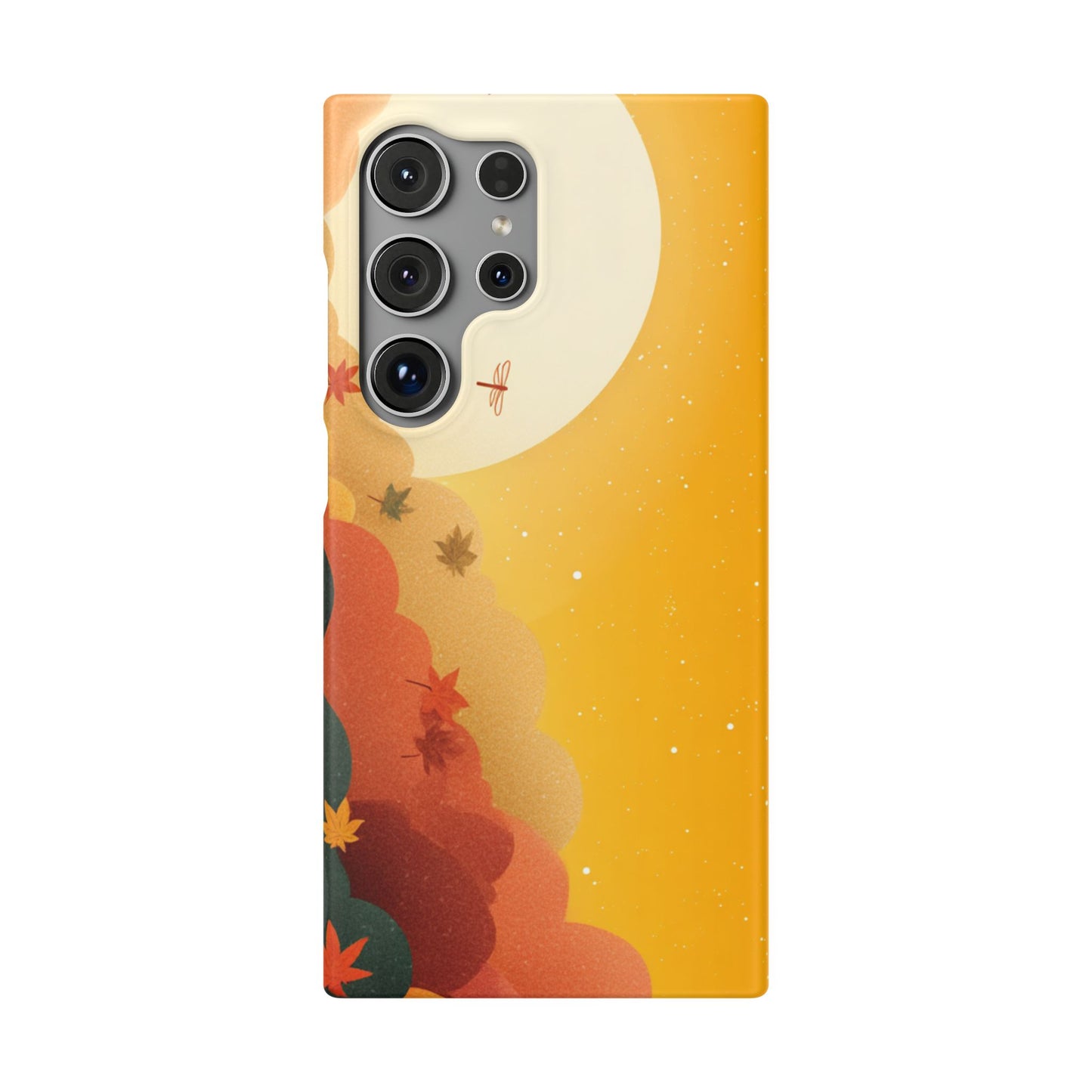 Autumn Sunset Snap Case, Fall Phone Cover, Nature-Themed Accessory, Gift for Her, Seasonal Aesthetic