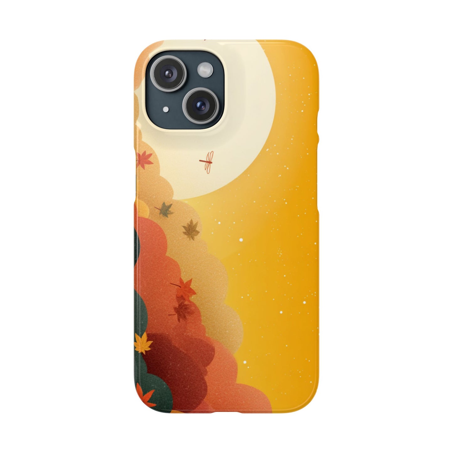 Autumn Sunset Snap Case, Fall Phone Cover, Nature-Themed Accessory, Gift for Her, Seasonal Aesthetic