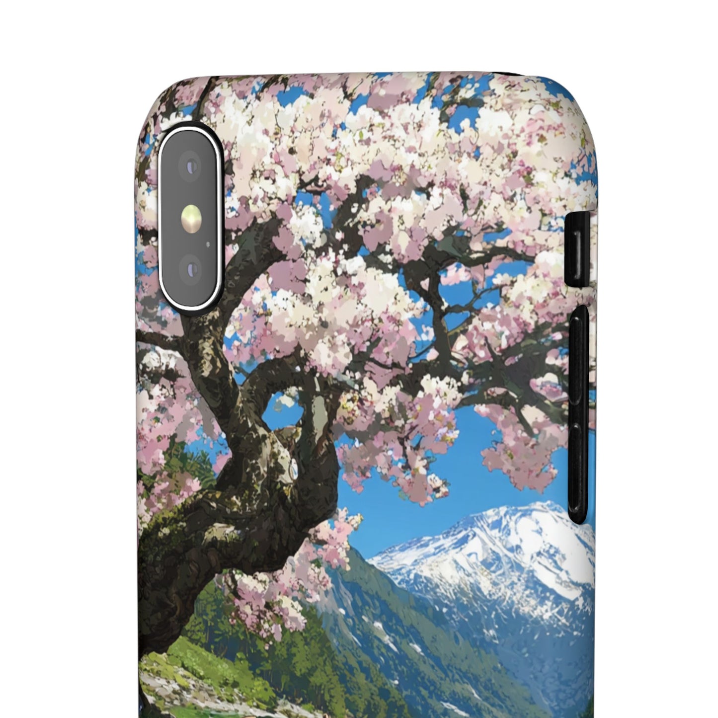 Nature-Inspired Snap Cases for Phone Protection, Floral Phone Covers, Cherry Blossom Aesthetic, Gifts for Nature Lovers, Spring Accessories